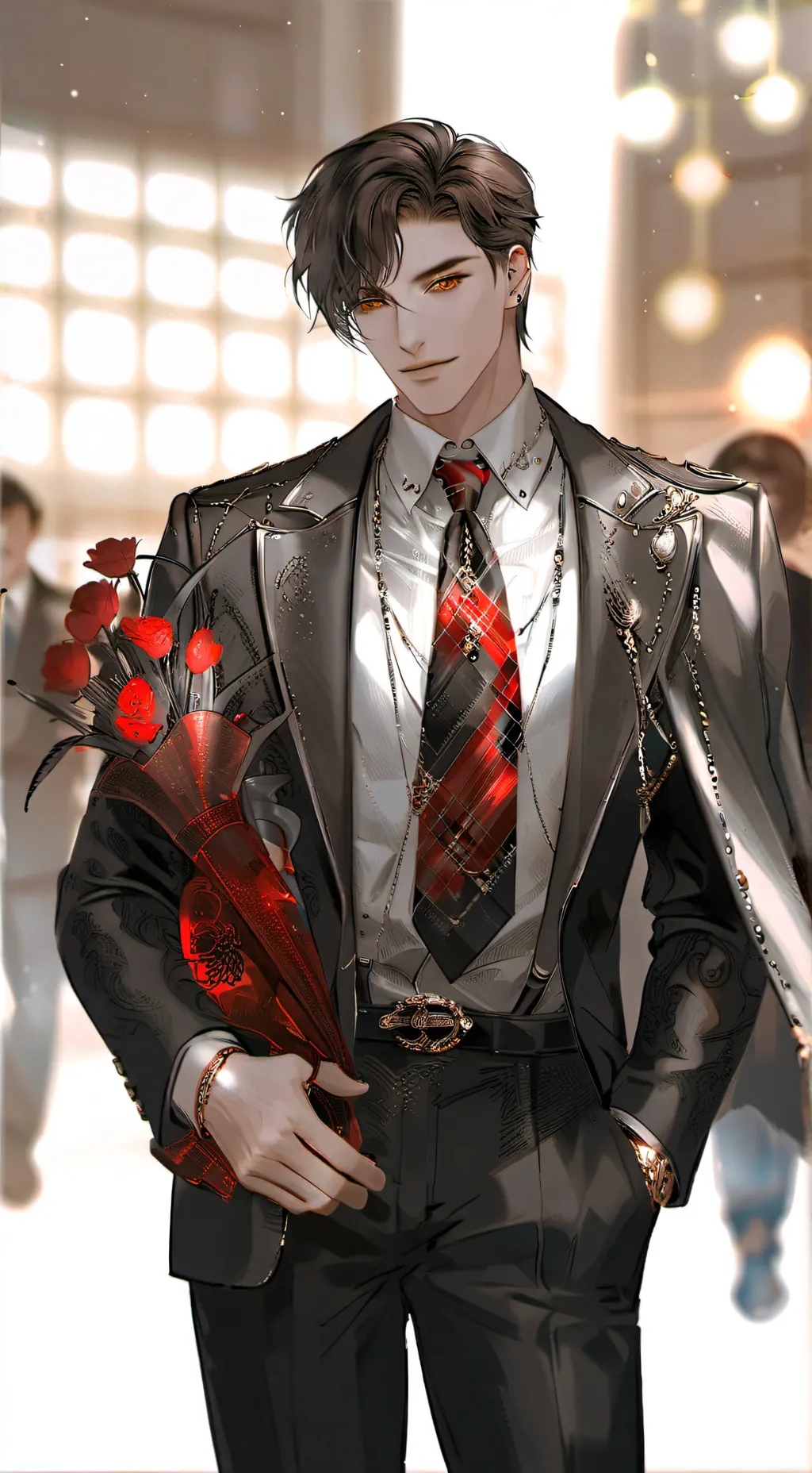 ai character: David Morgan background