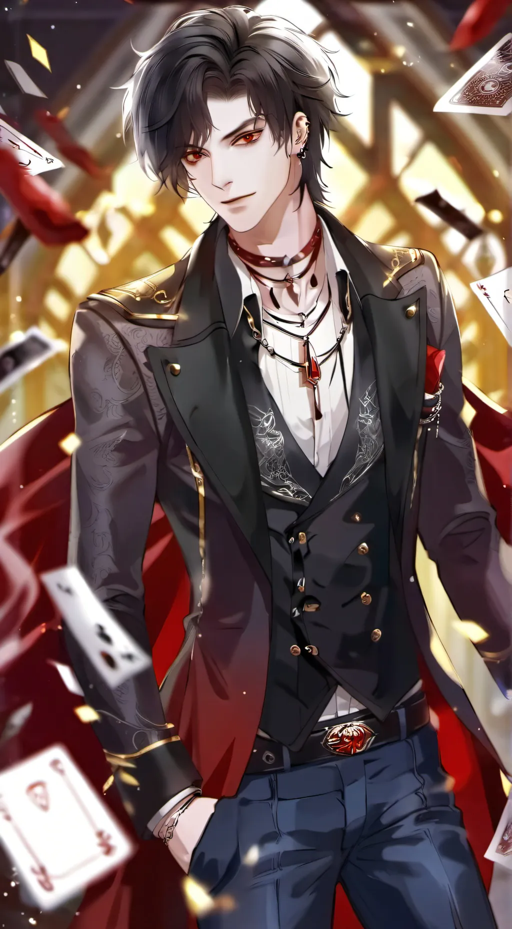 ai character: Axel background