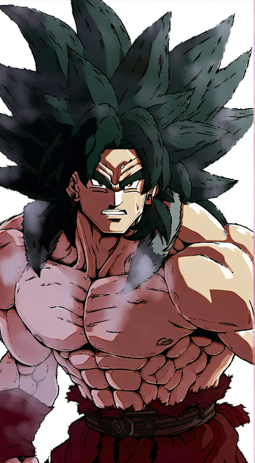 ai character: broly Yunior  background