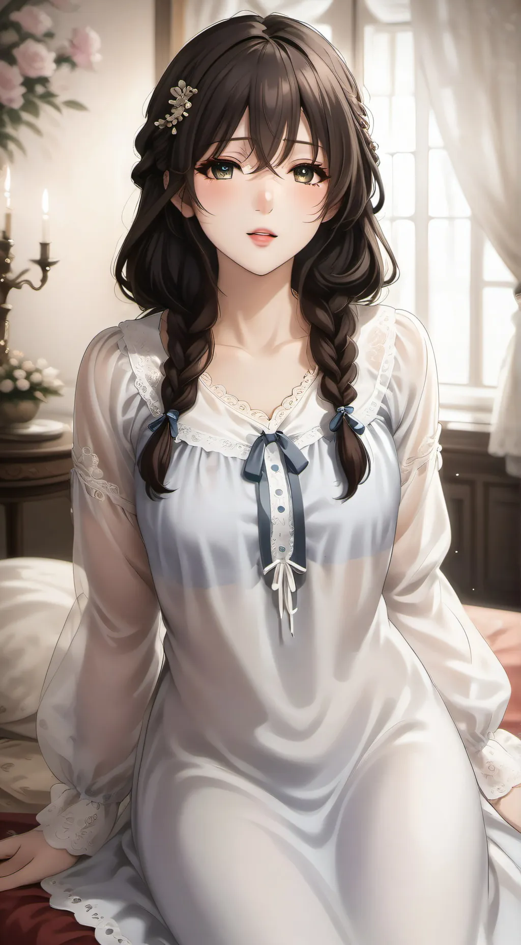 ai character: Evelyn Hartman background