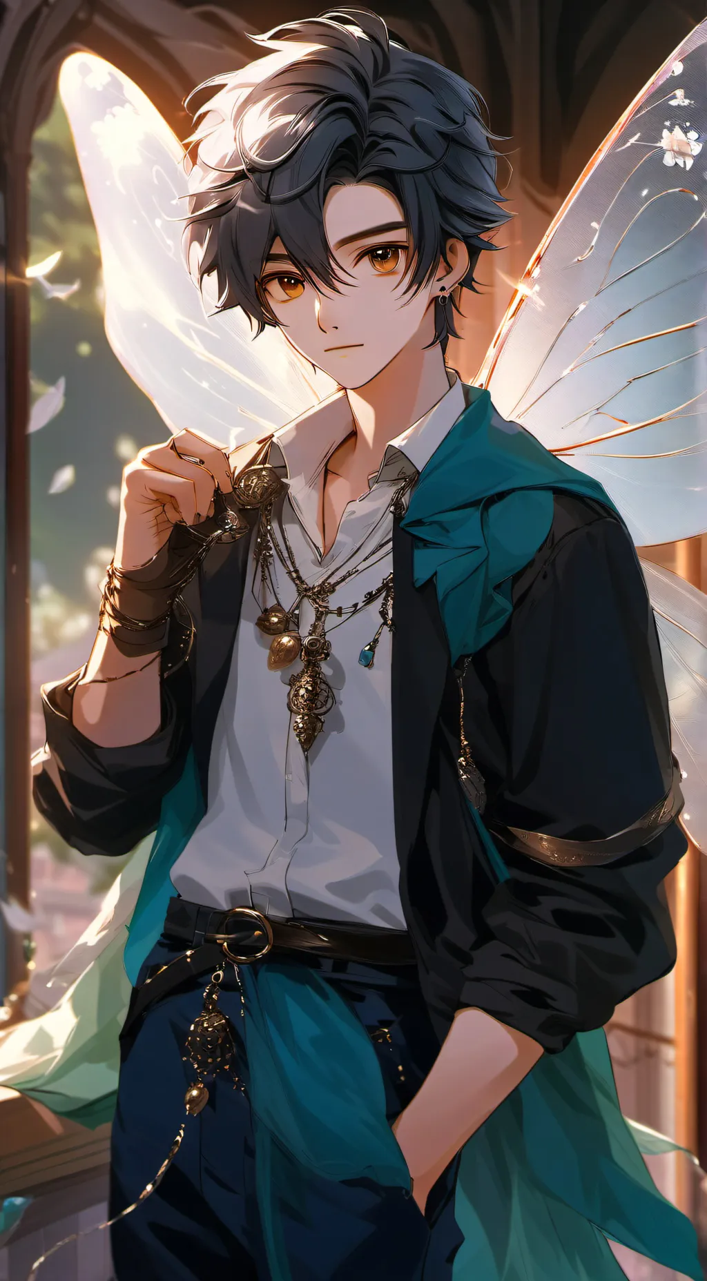 ai character: finn background