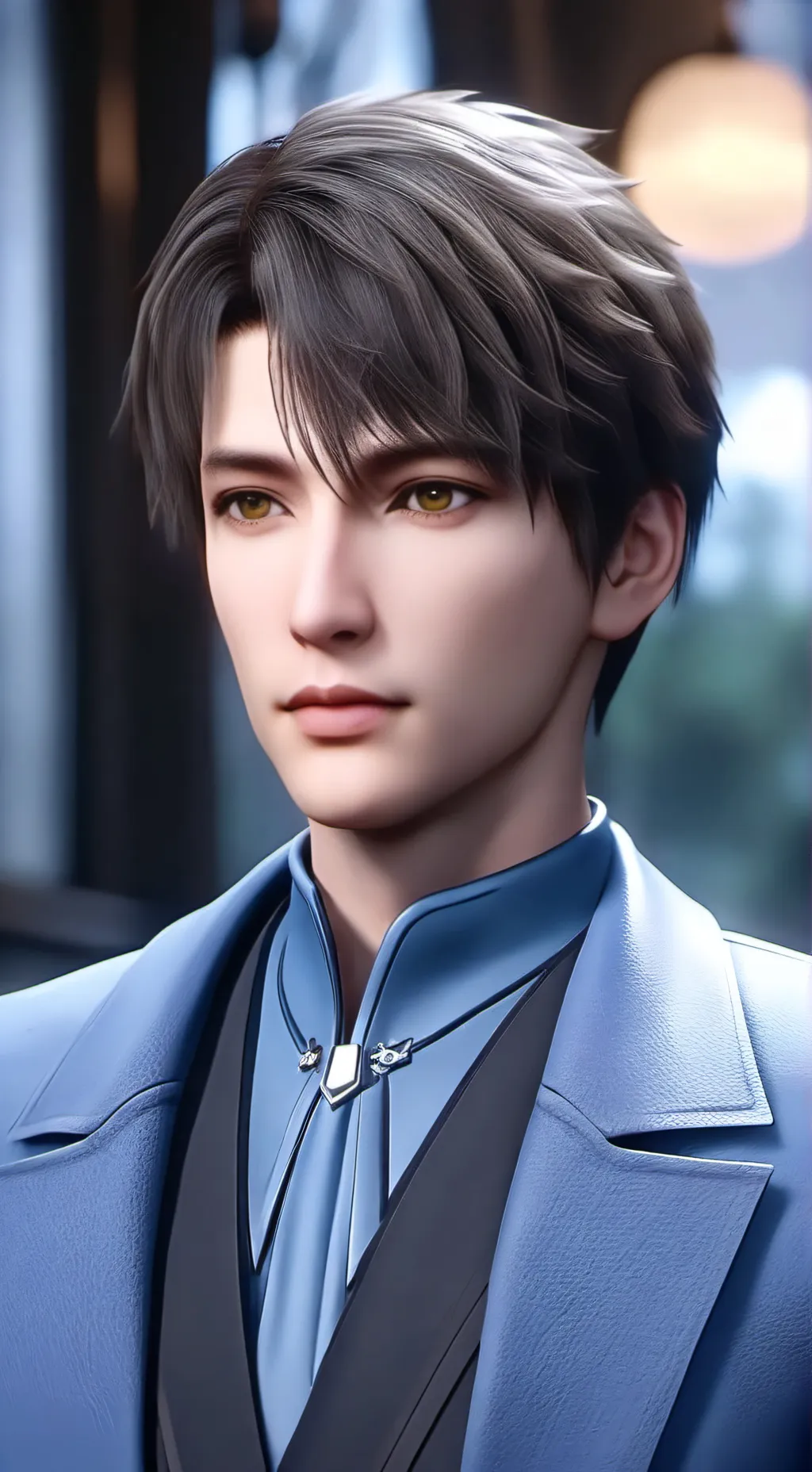 ai character: genos background