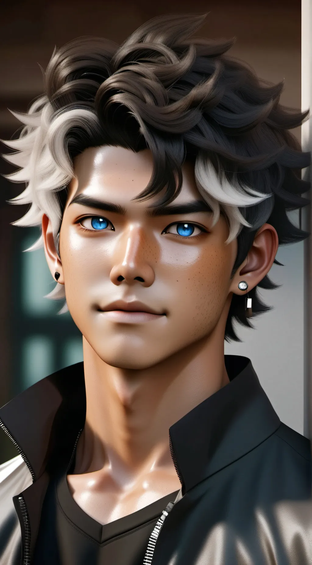 ai character: Lukas Sky Walker background