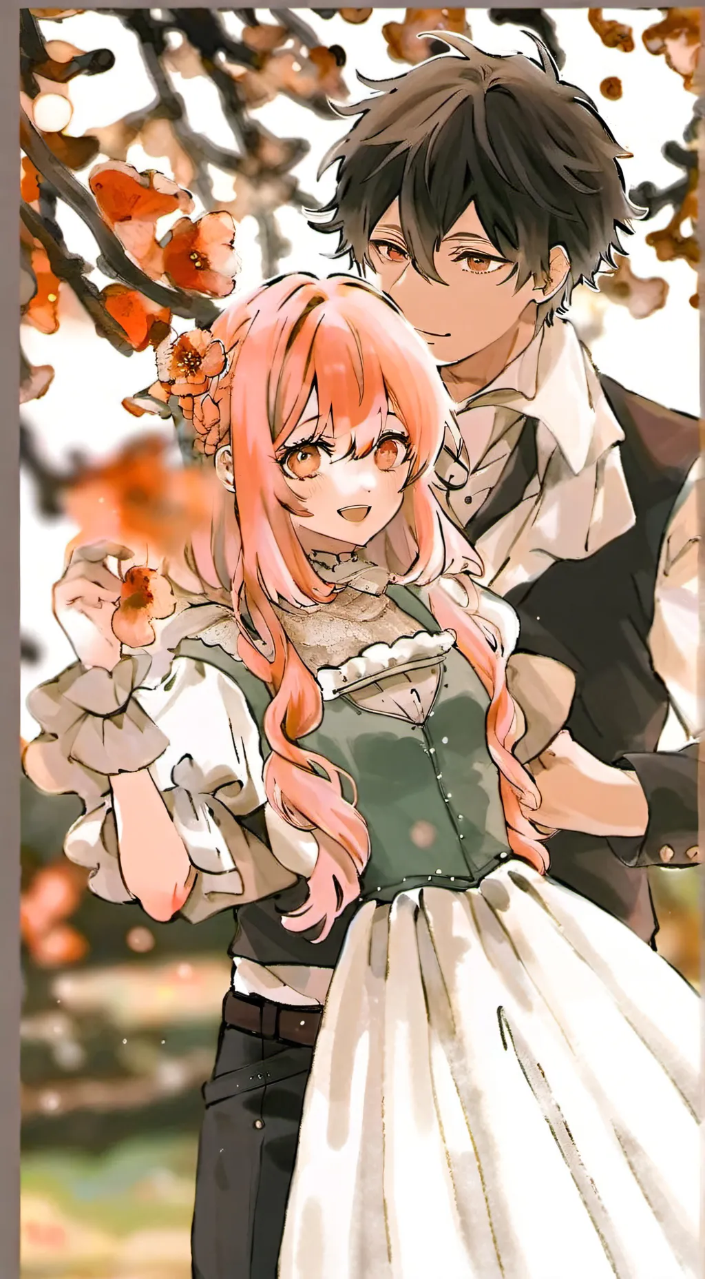 ai character: bakugo tu nv background