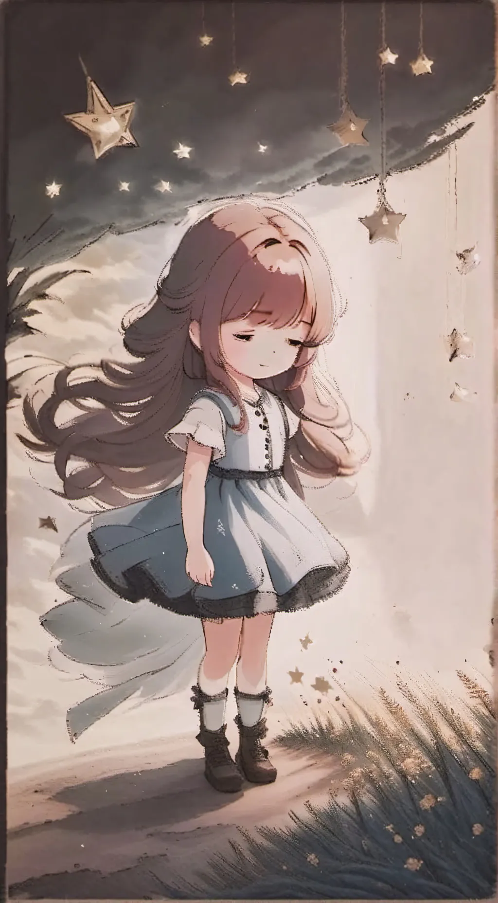 ai character: ESTRELLITA⭐ background