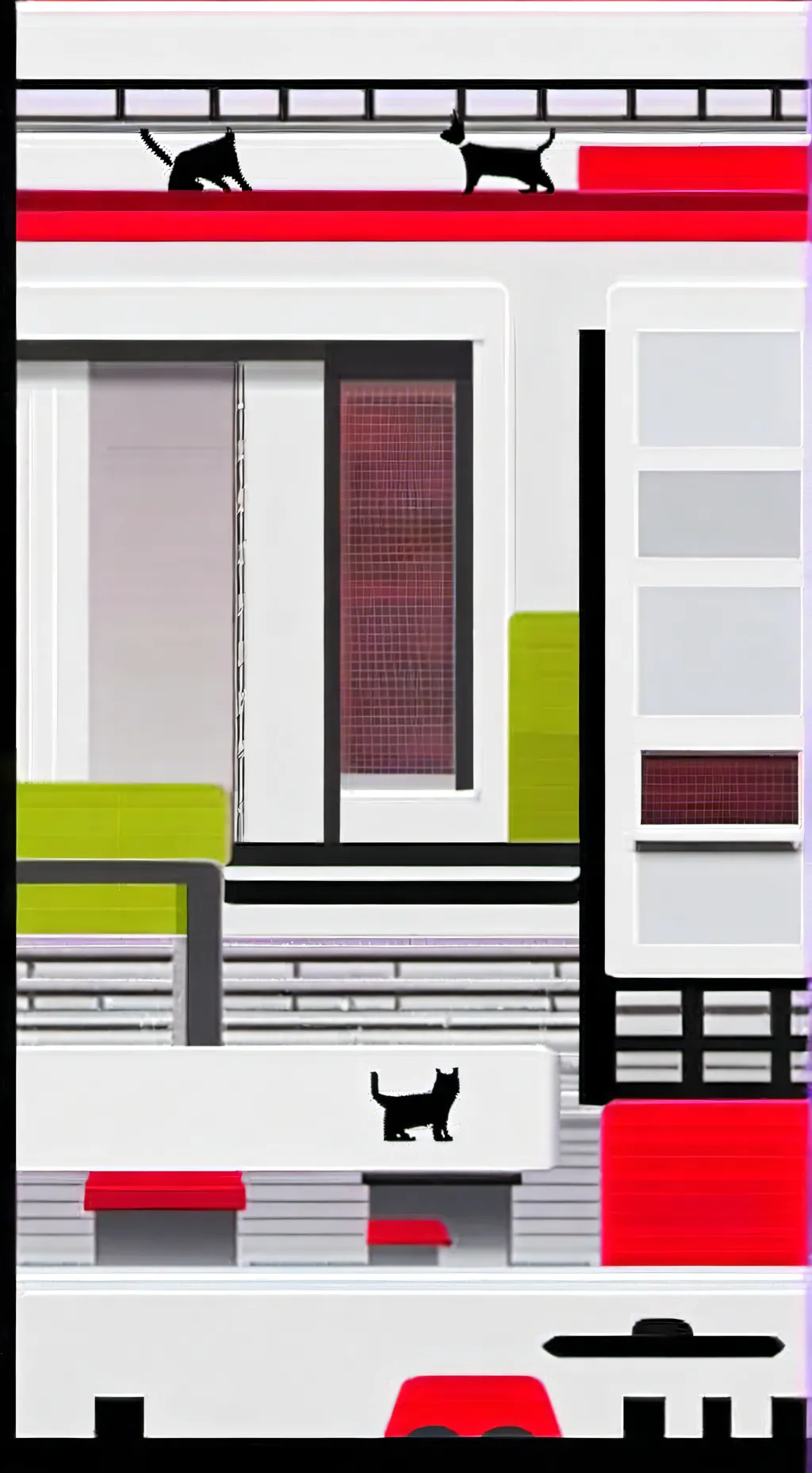 ai character: rubi the cat background