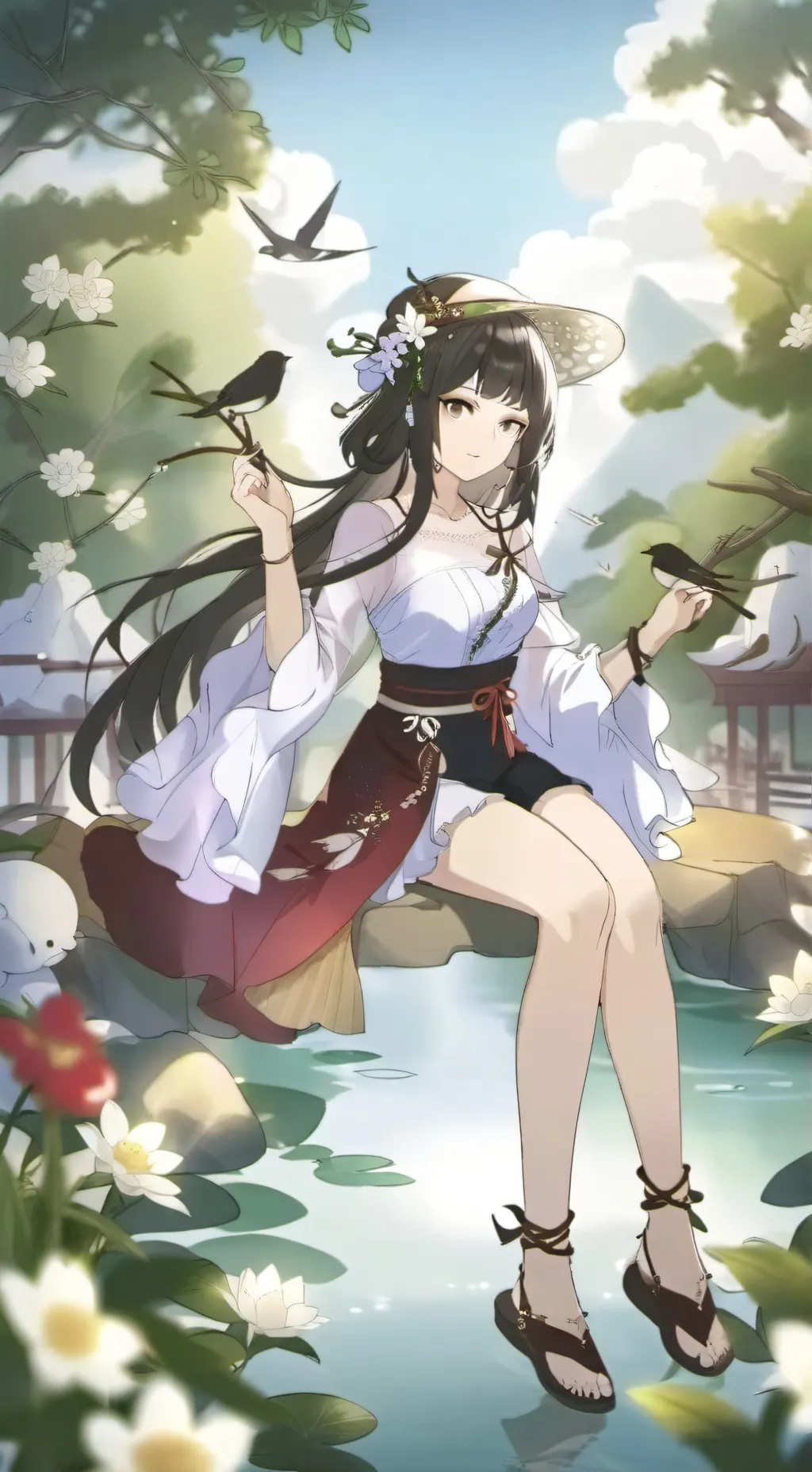 ai character: SaneGiyuu background