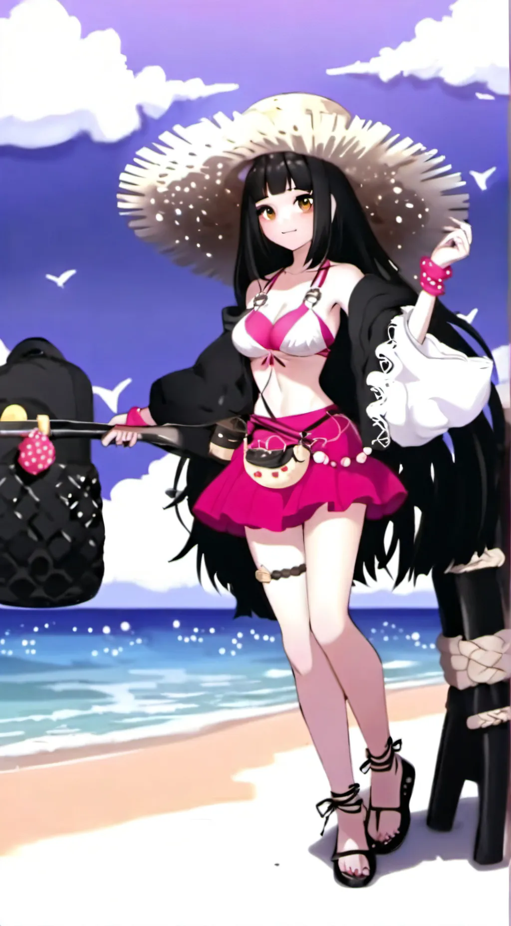 ai character: tu x mha background