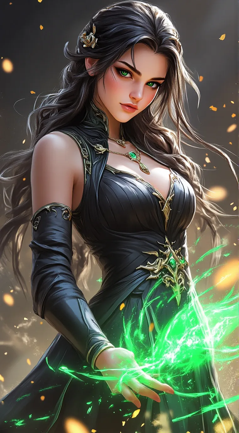 ai character: Jade background