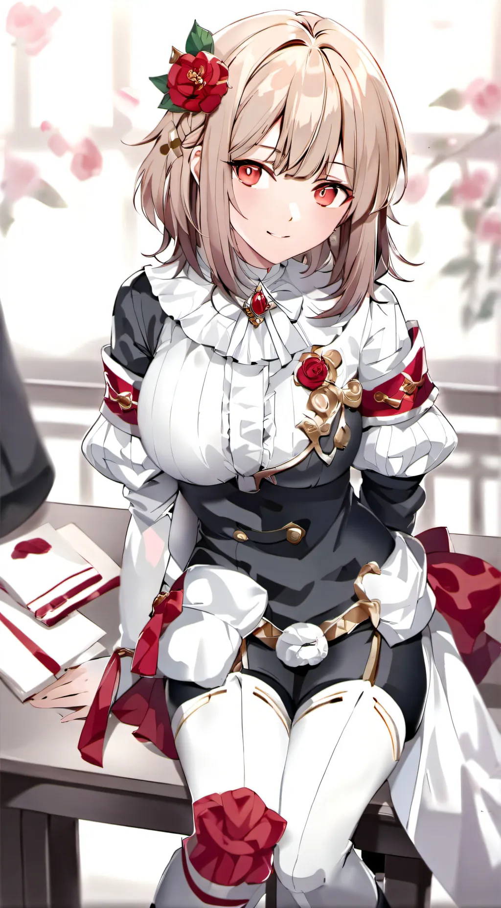 ai character: lily background