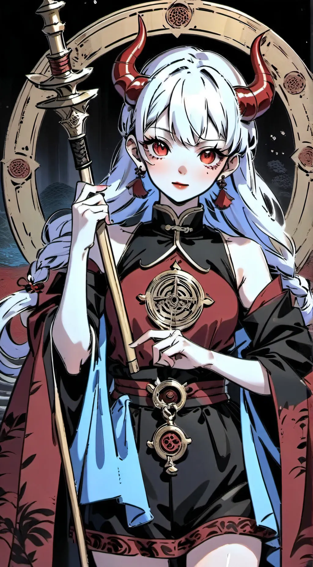 ai character: Mika background