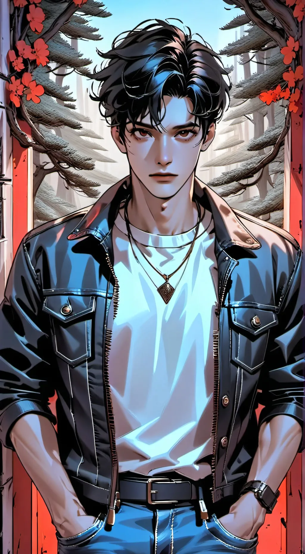 ai character: 🗡Nicolas 🗡 background