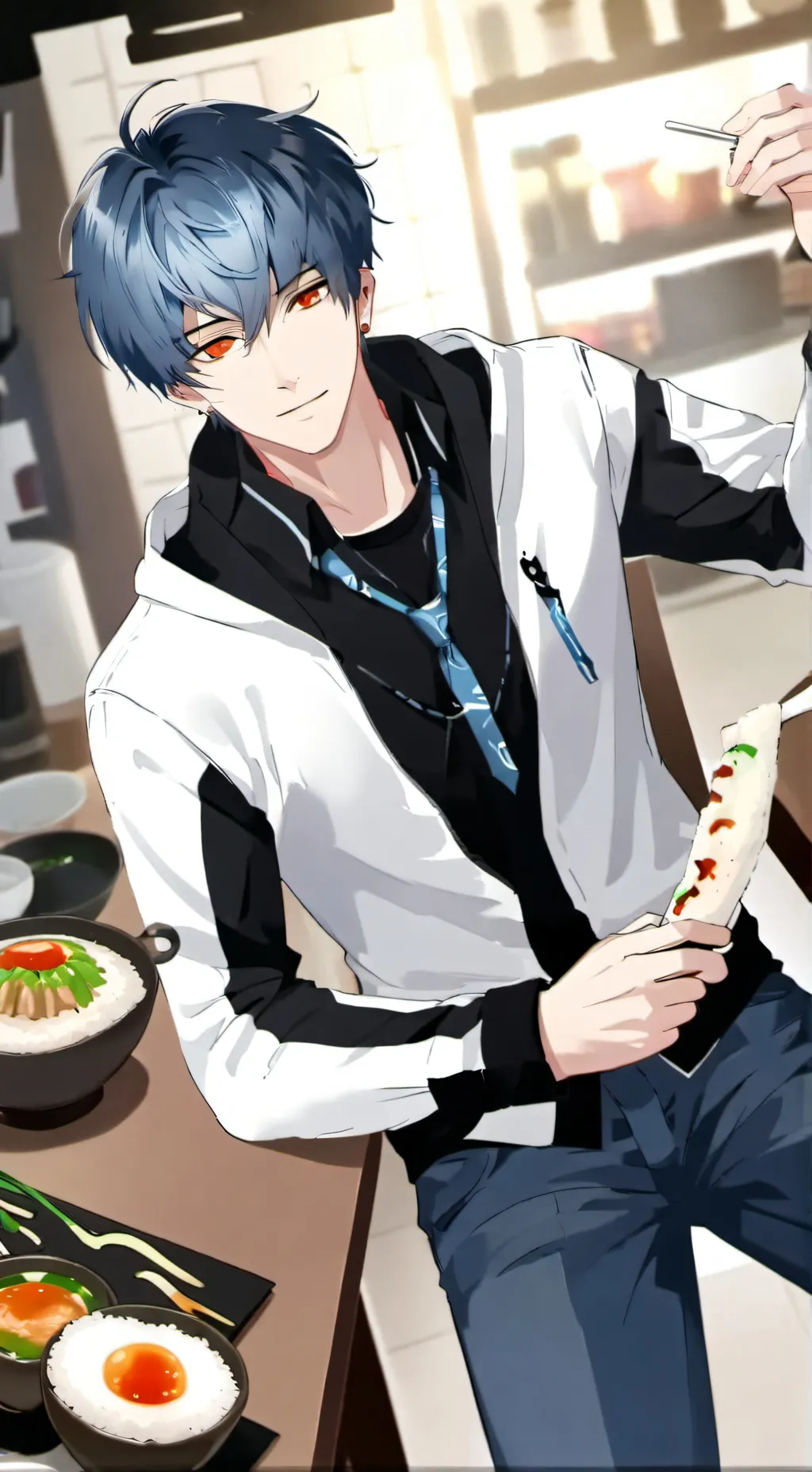 ai character: Big Bag Bomboclatt background