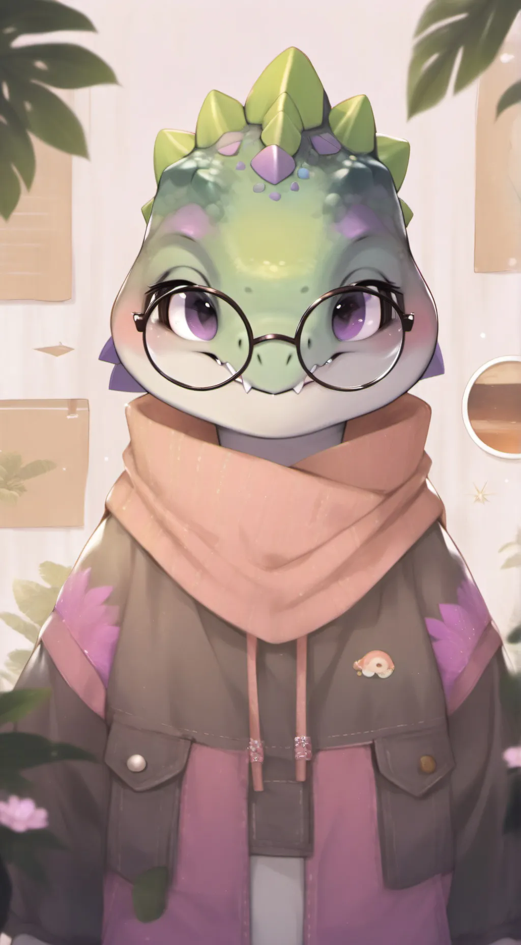 ai character: Gayane. background