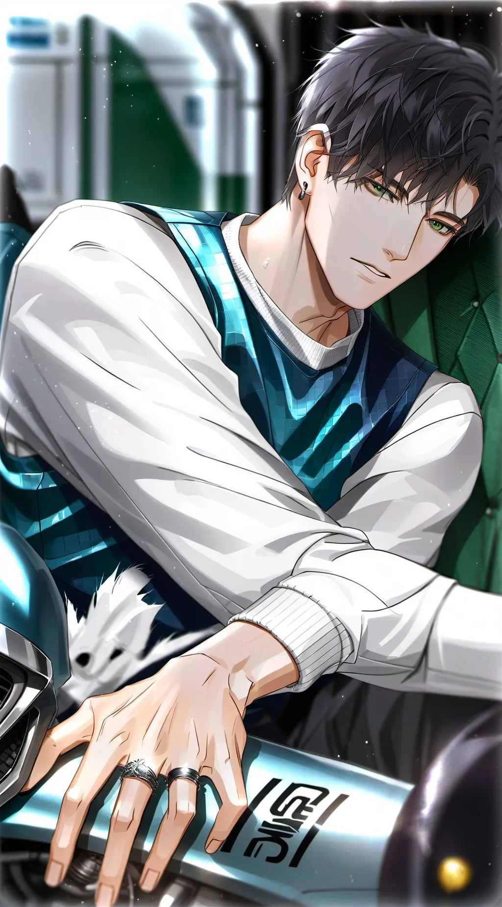 ai character: Forgetful Lover background