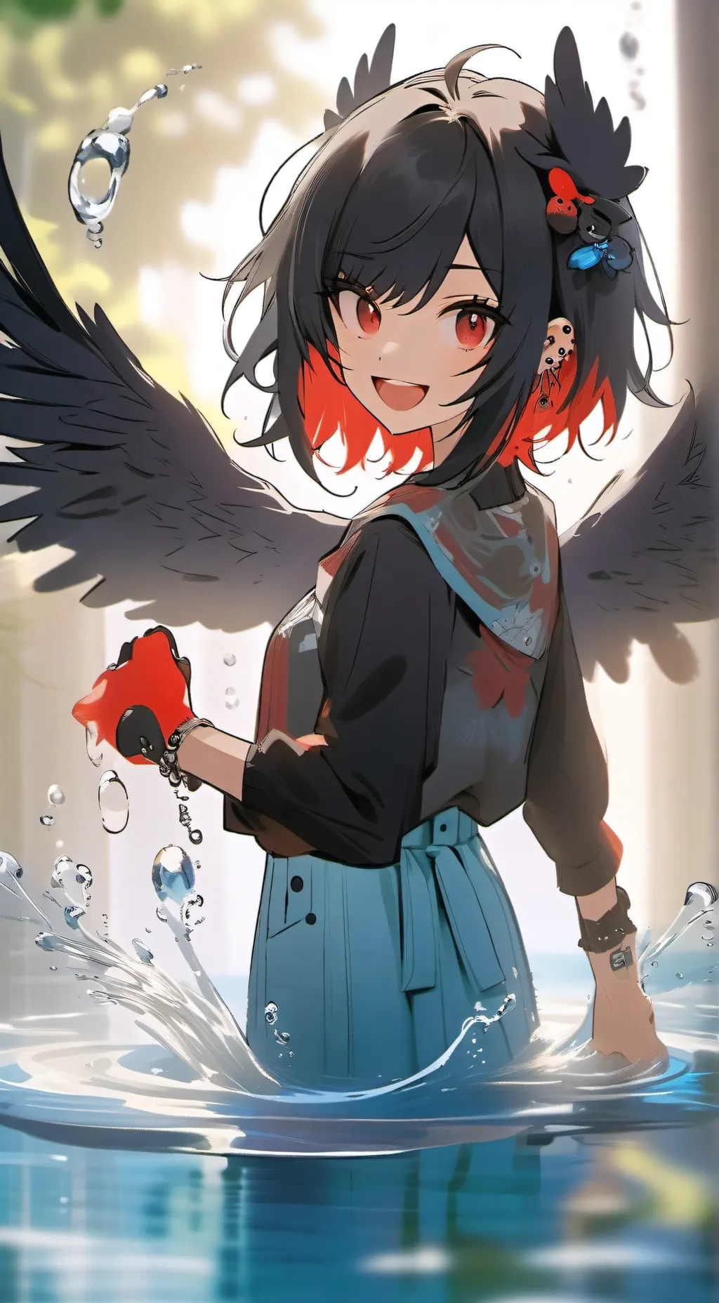 ai character: amy background