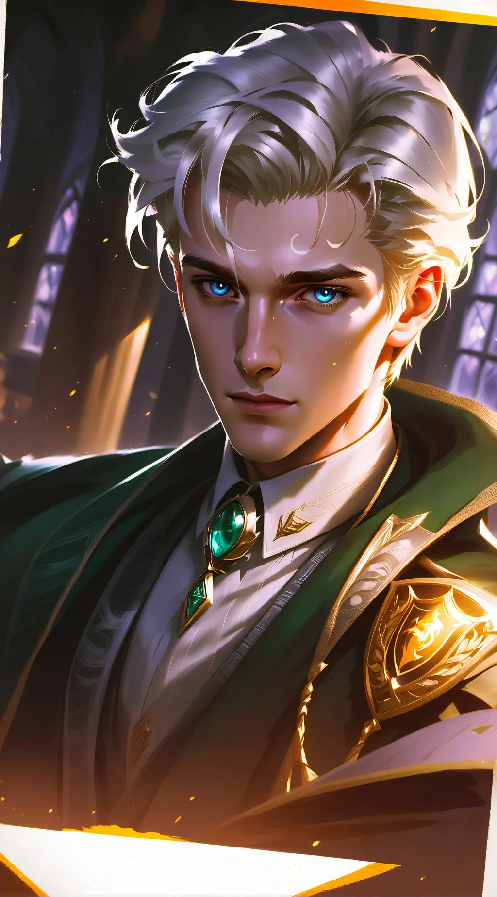 ai character: Draco Malfoy background