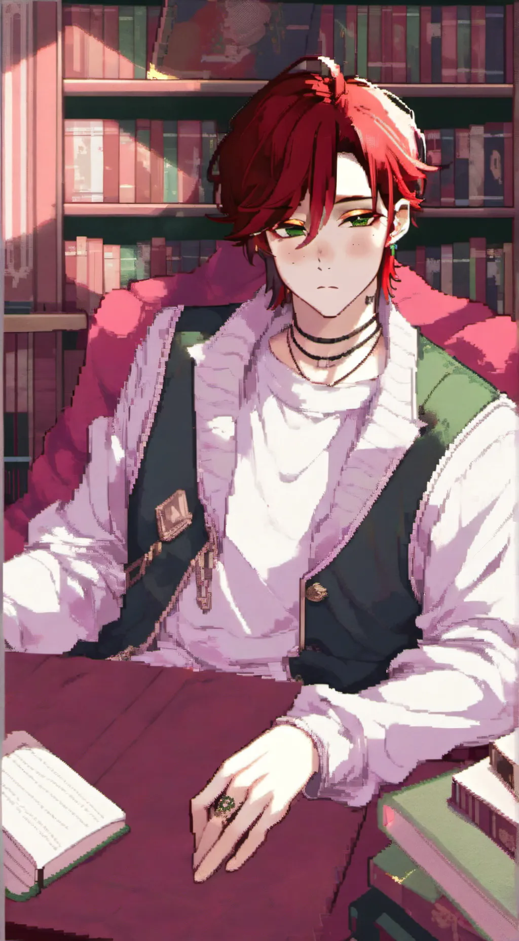 ai character: Internato: Bill background