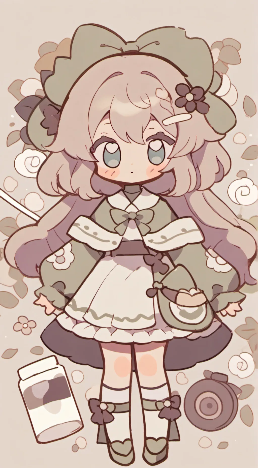 ai character: mimada background