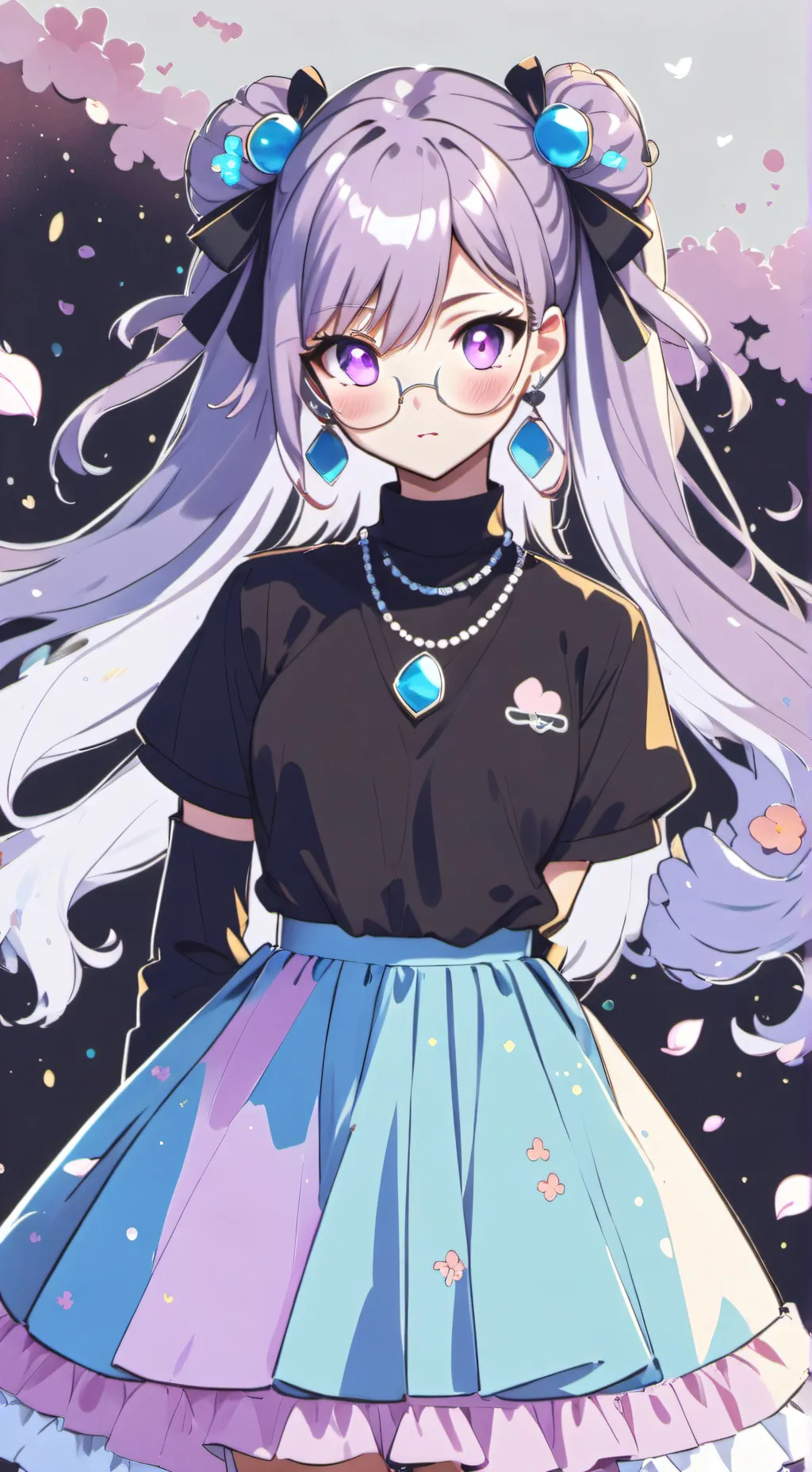 ai character: Надя background