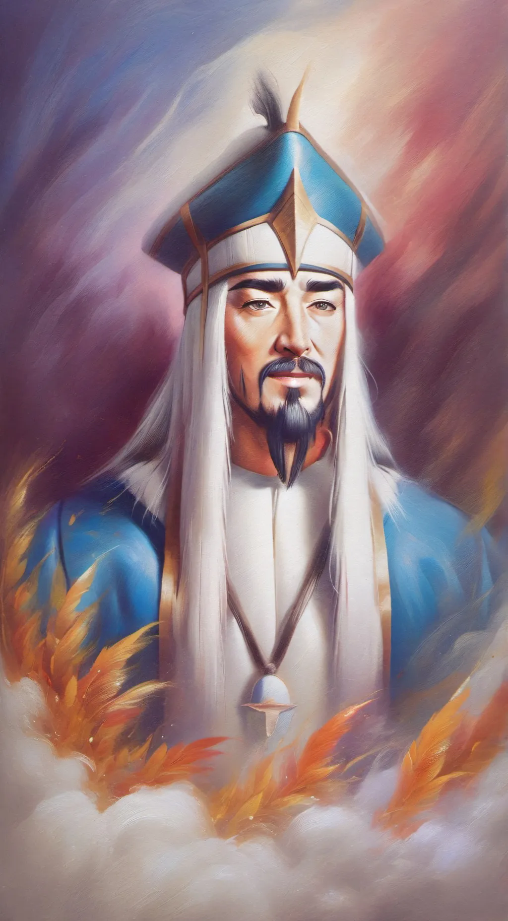 ai character: Кыргыз background