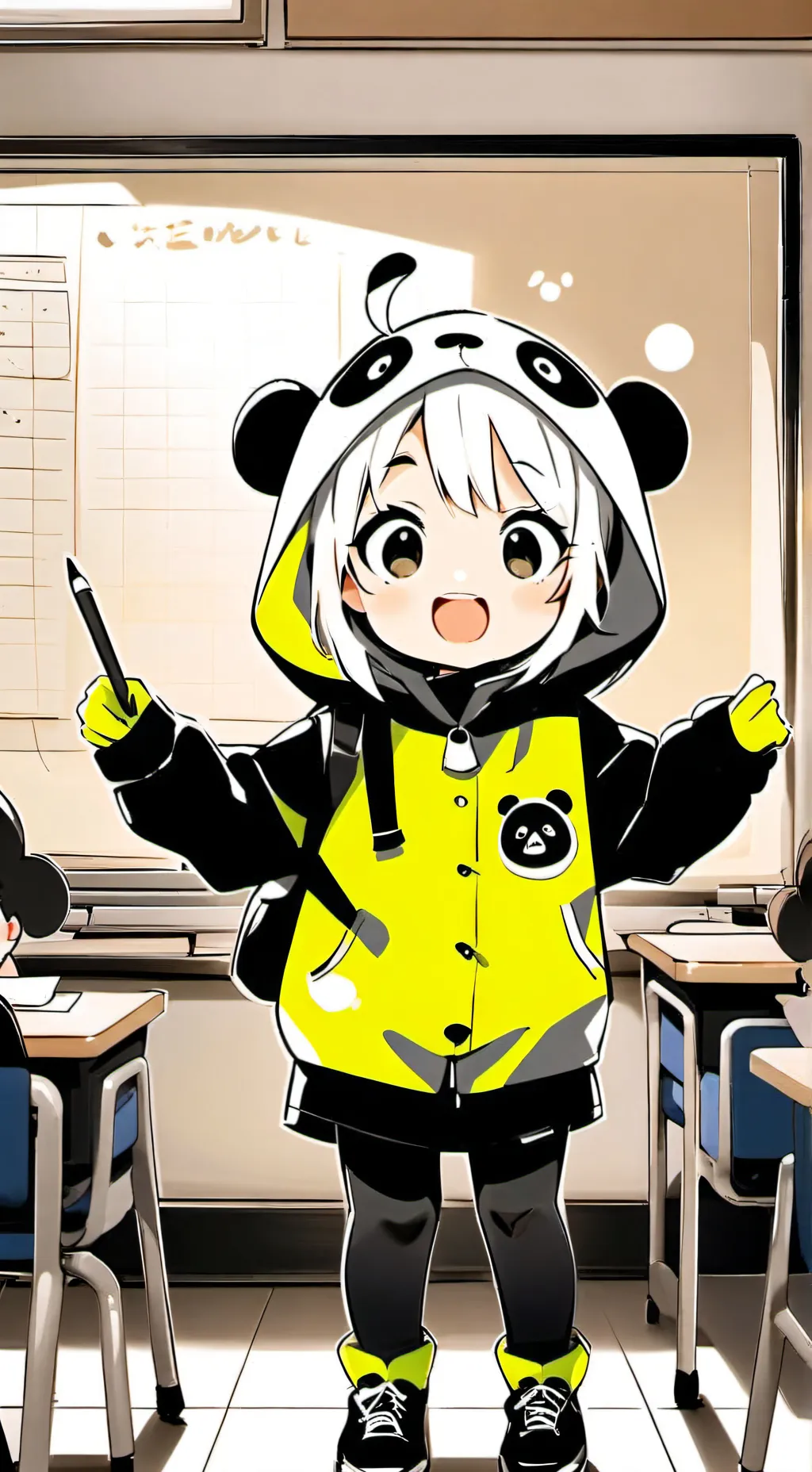 ai character: Dw meets cl (oc) background