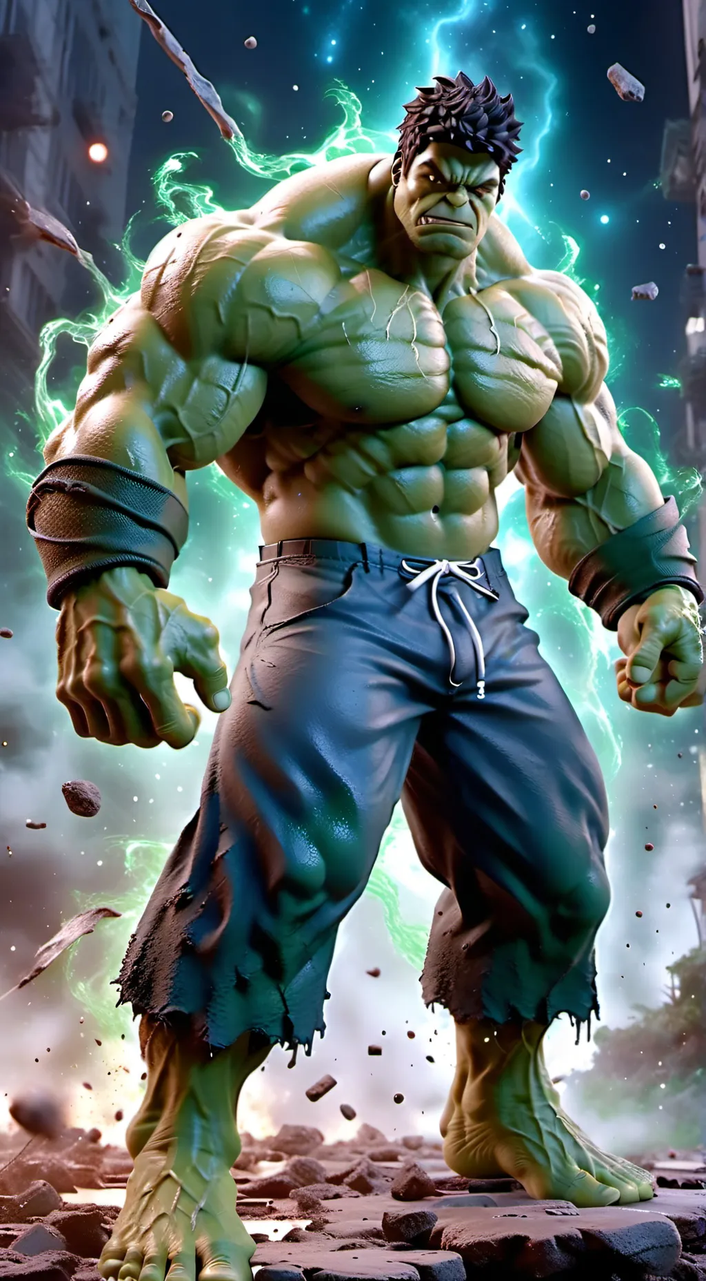 ai character: hulk background