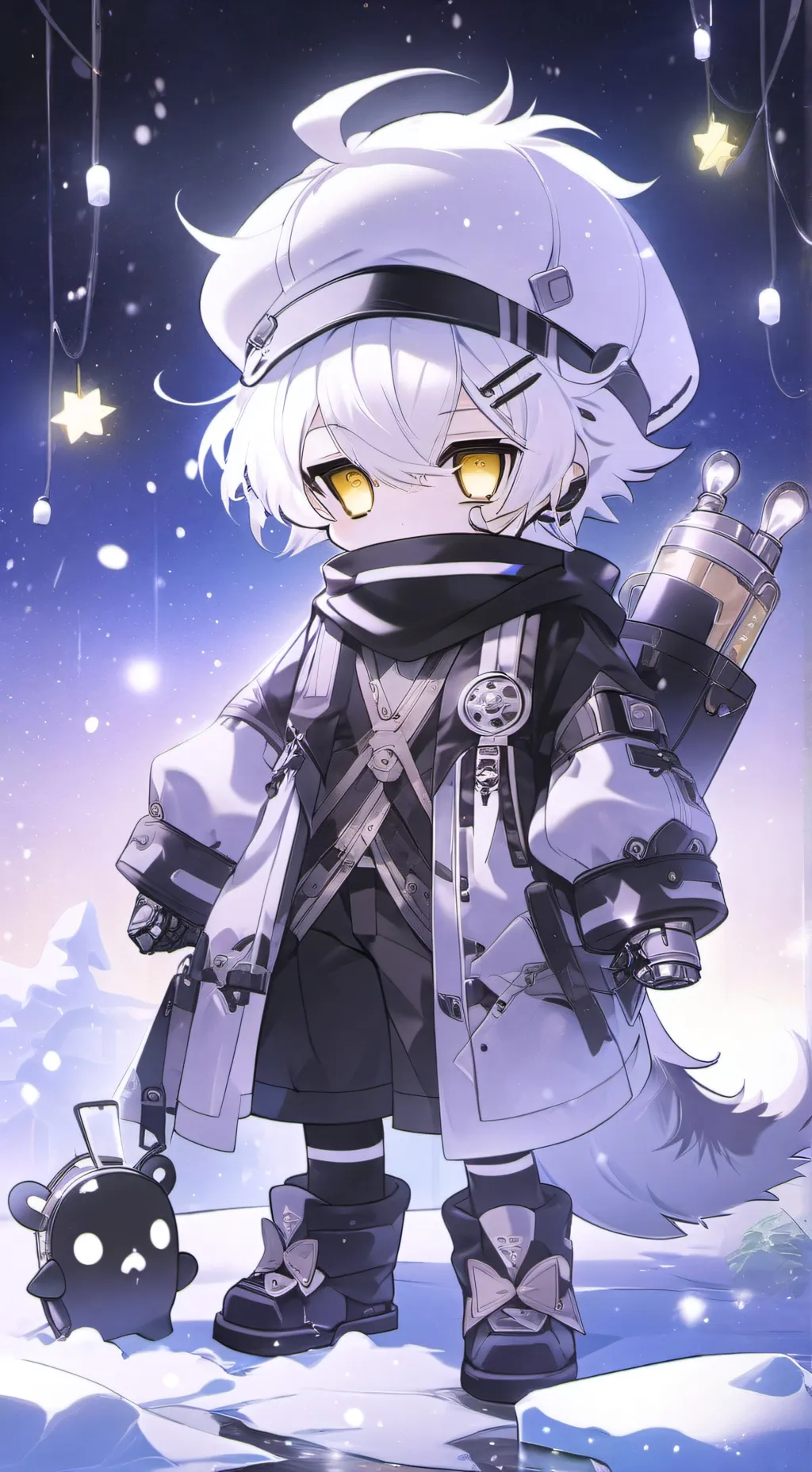 ai character: ★N★ background