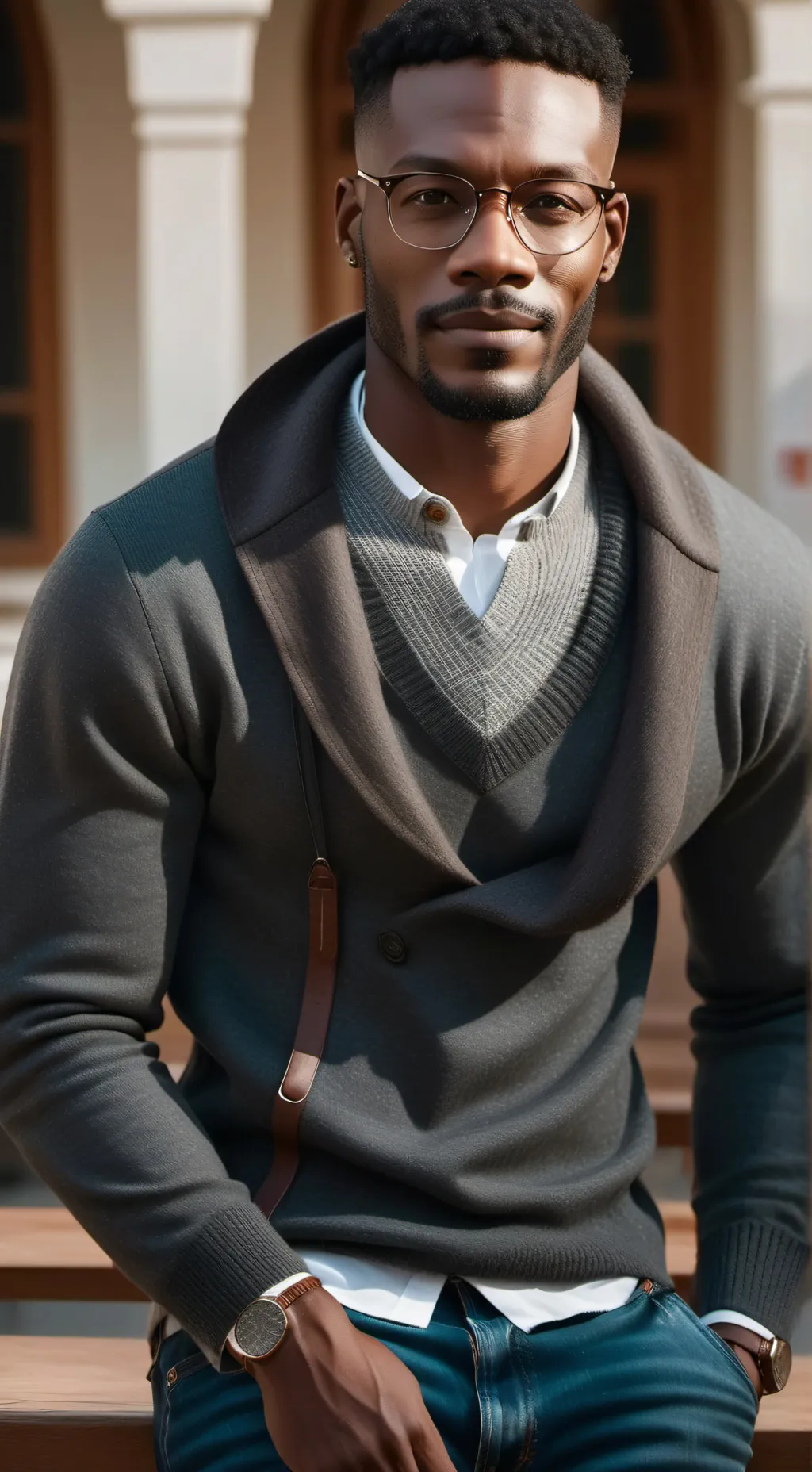 ai character: Andrés Díaz background