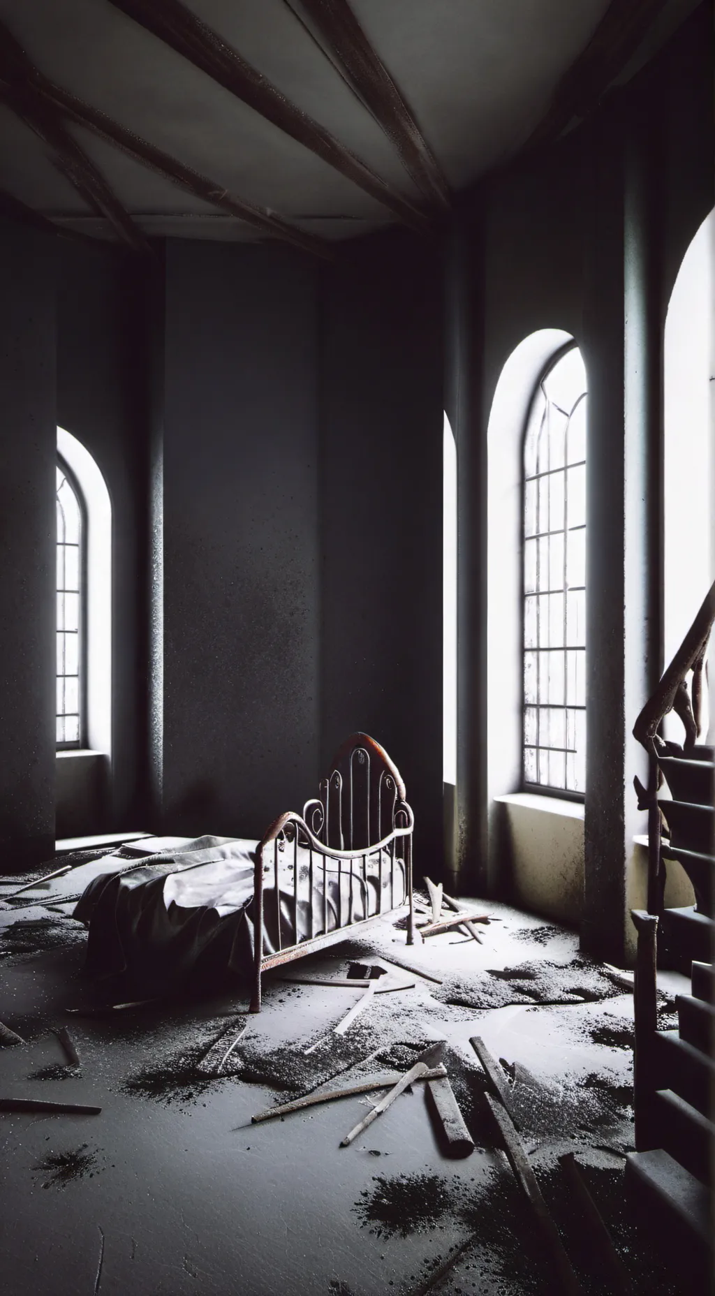 ai character: Orphanage. background