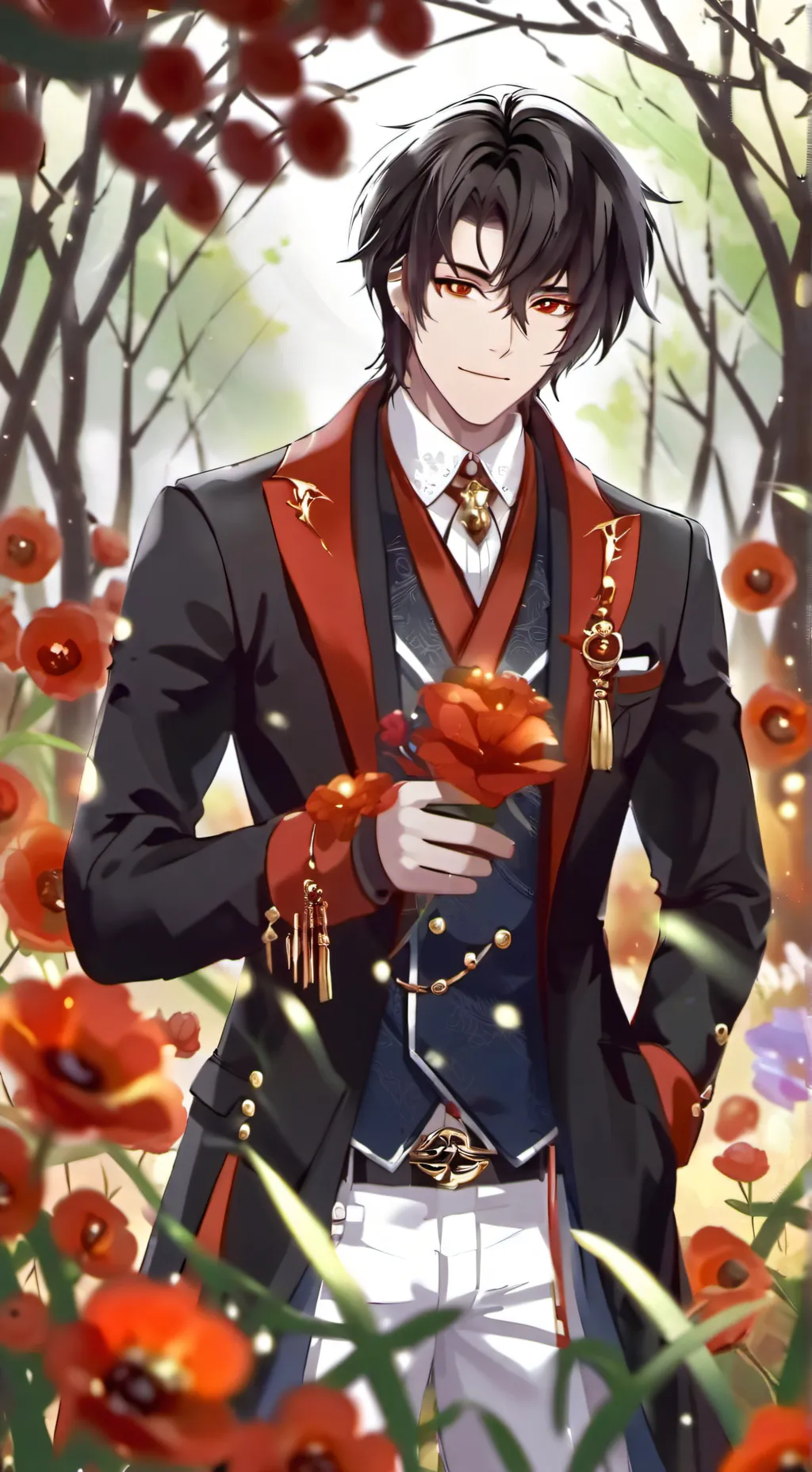 ai character: adam background