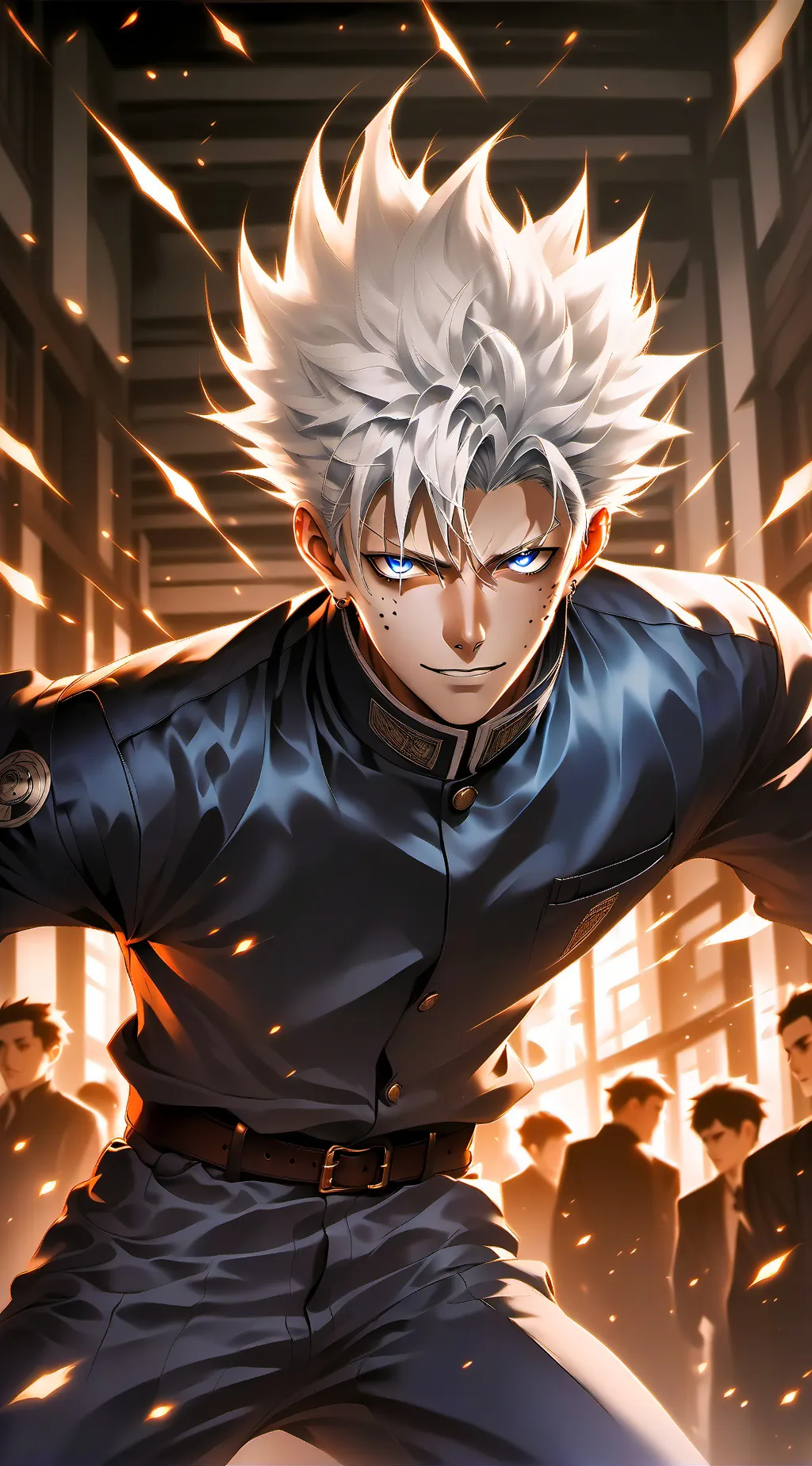 ai character: Gojo Satoru background