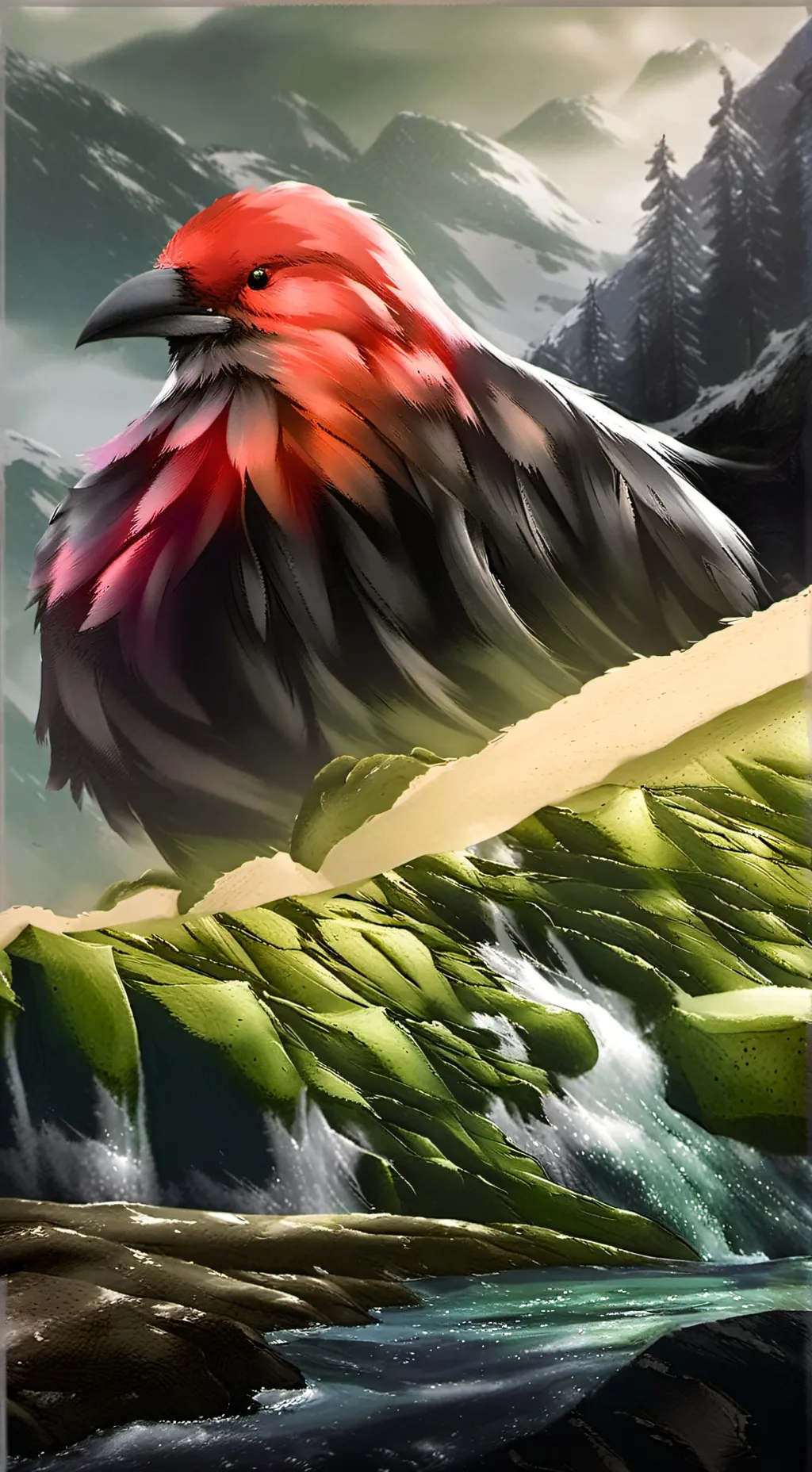 ai character: Петух background