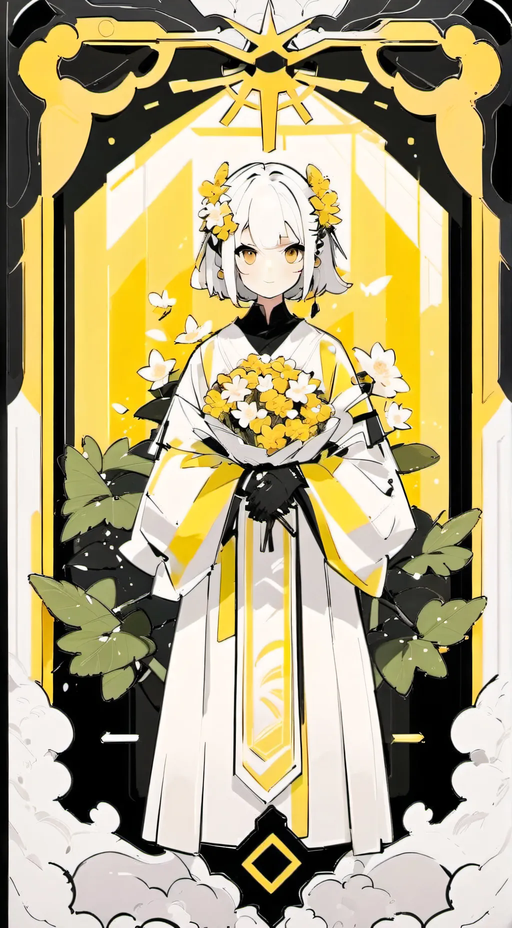 ai character: infinity castle background