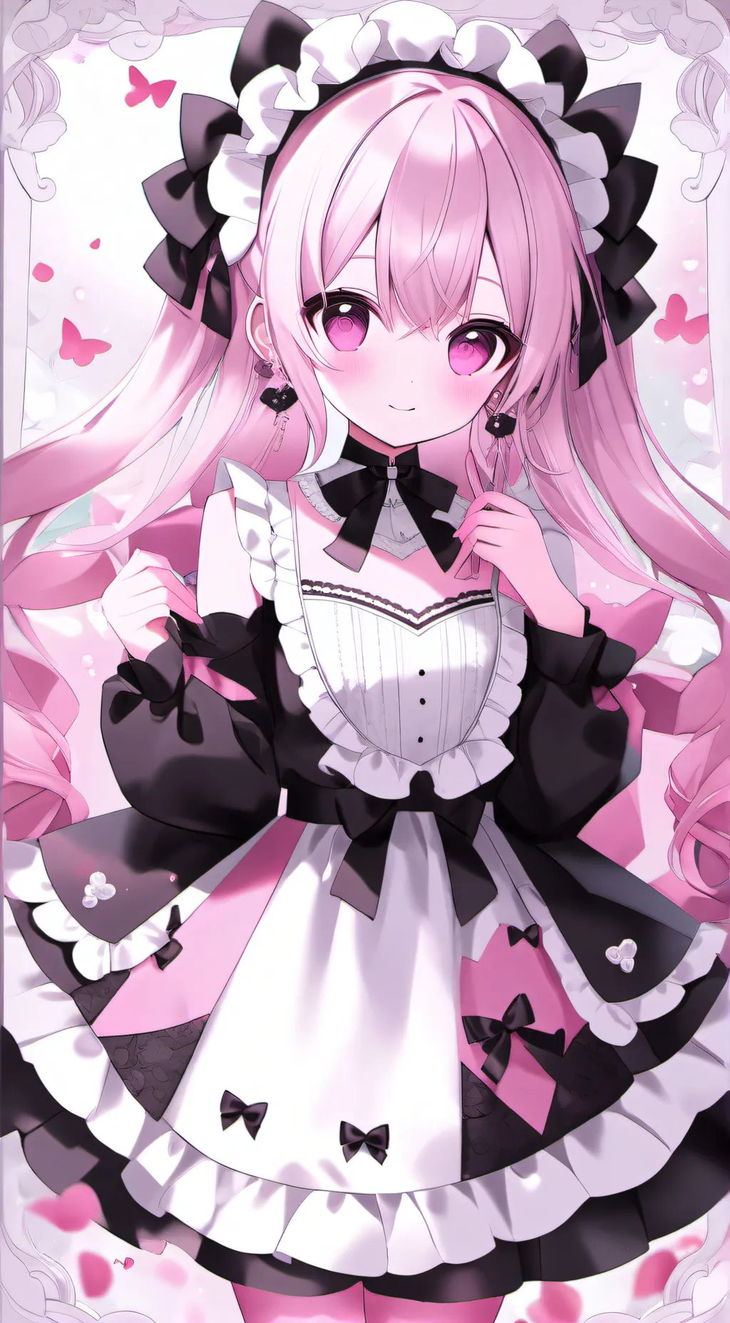 ai character: luna background