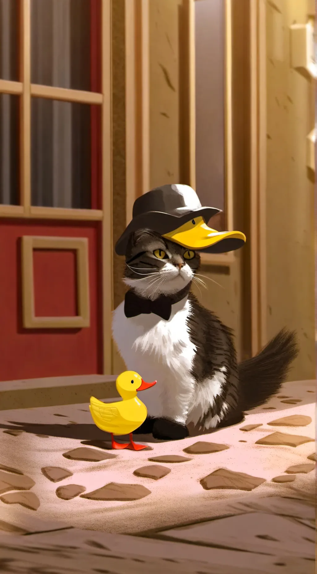 ai character: WARRIORSread intro background