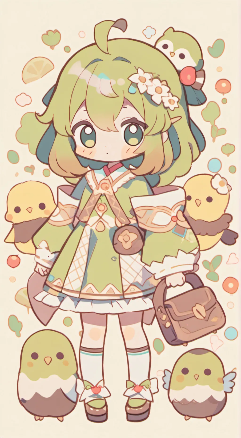 ai character: duolingo background