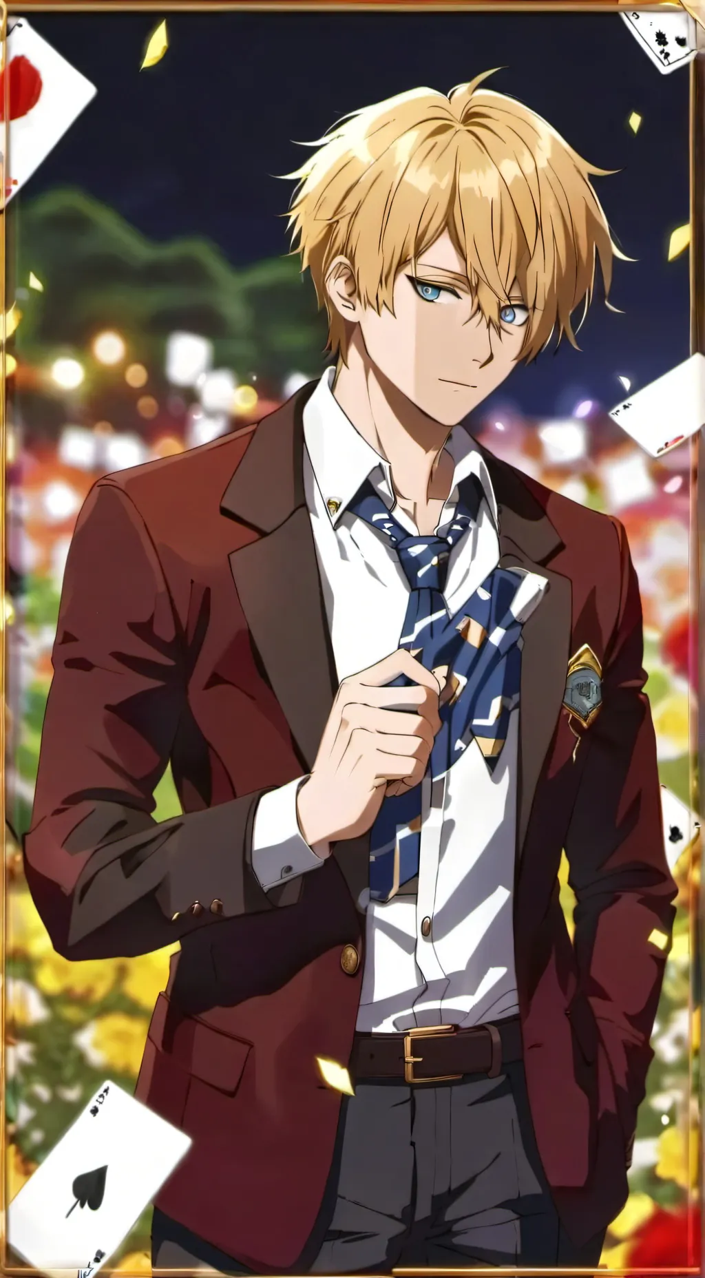 ai character: 😩neito monoma😩💅 background