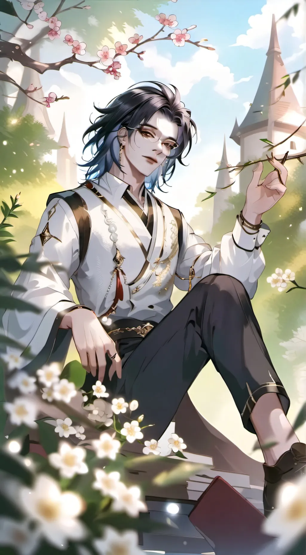 ai character: 🌿ᝯׁ֒ꭈׁׅꪱׁׁׁׅׅׅׅ꯱☘️ background