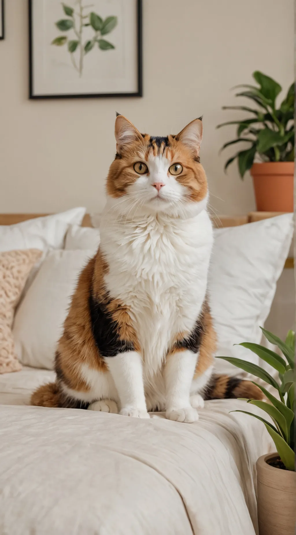 ai character: cat background