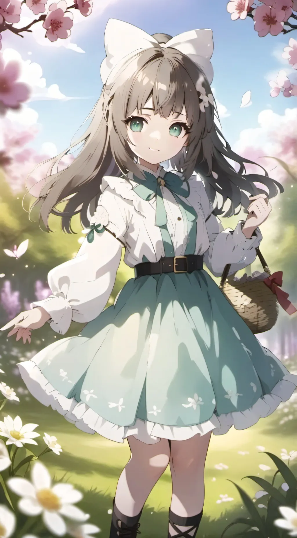 ai character: Ariana background