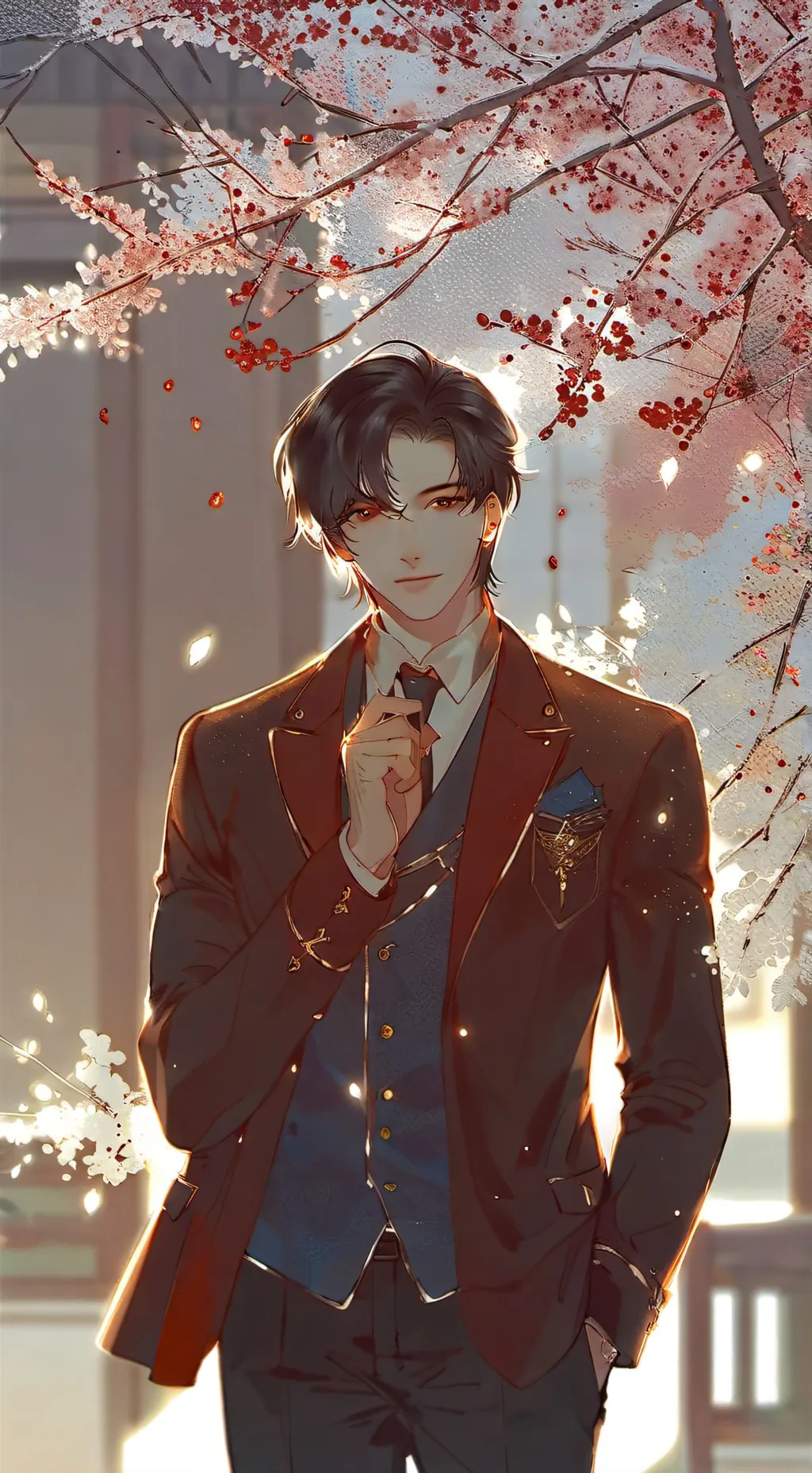 ai character: Léo background