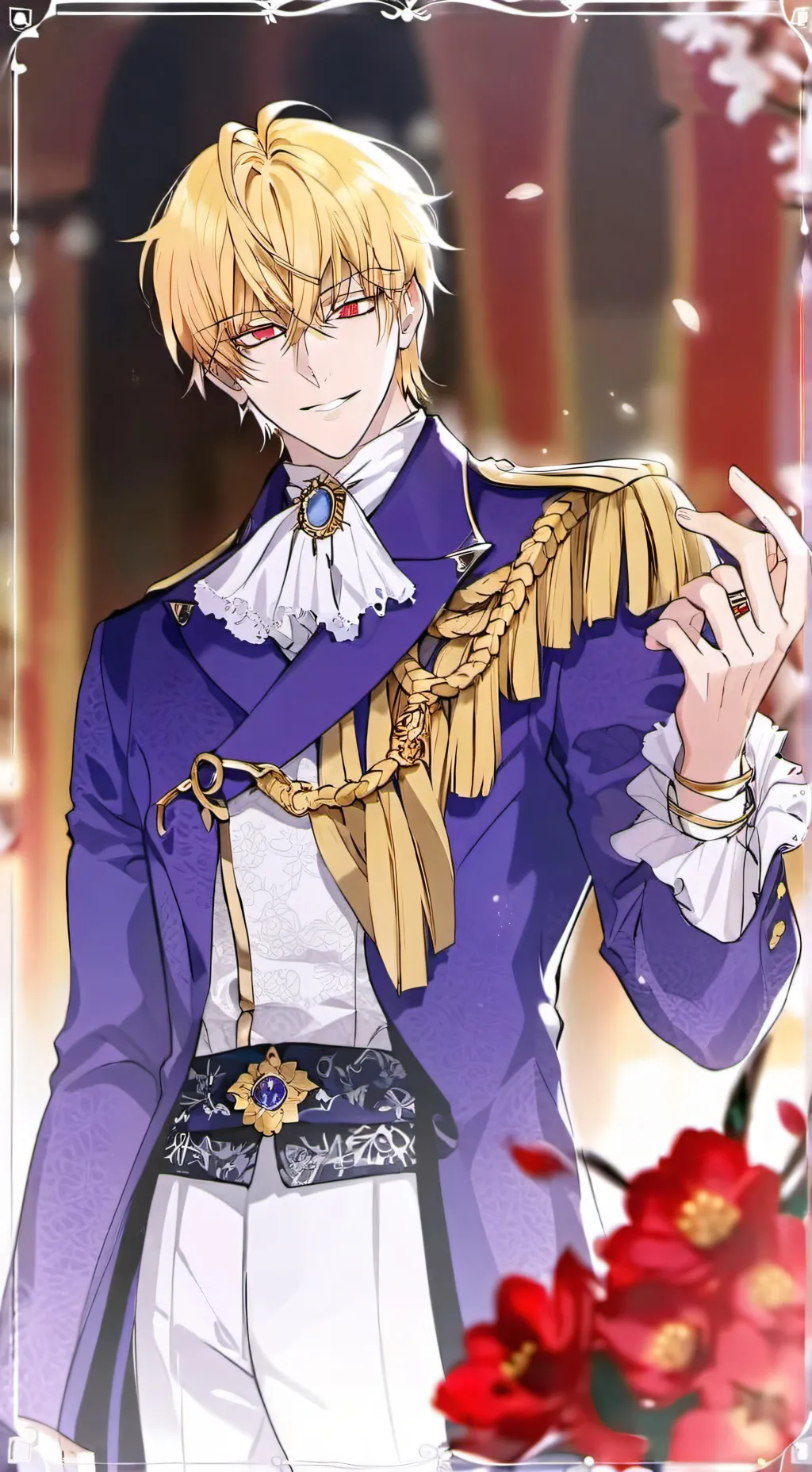 ai character: Karl Ludwig  background