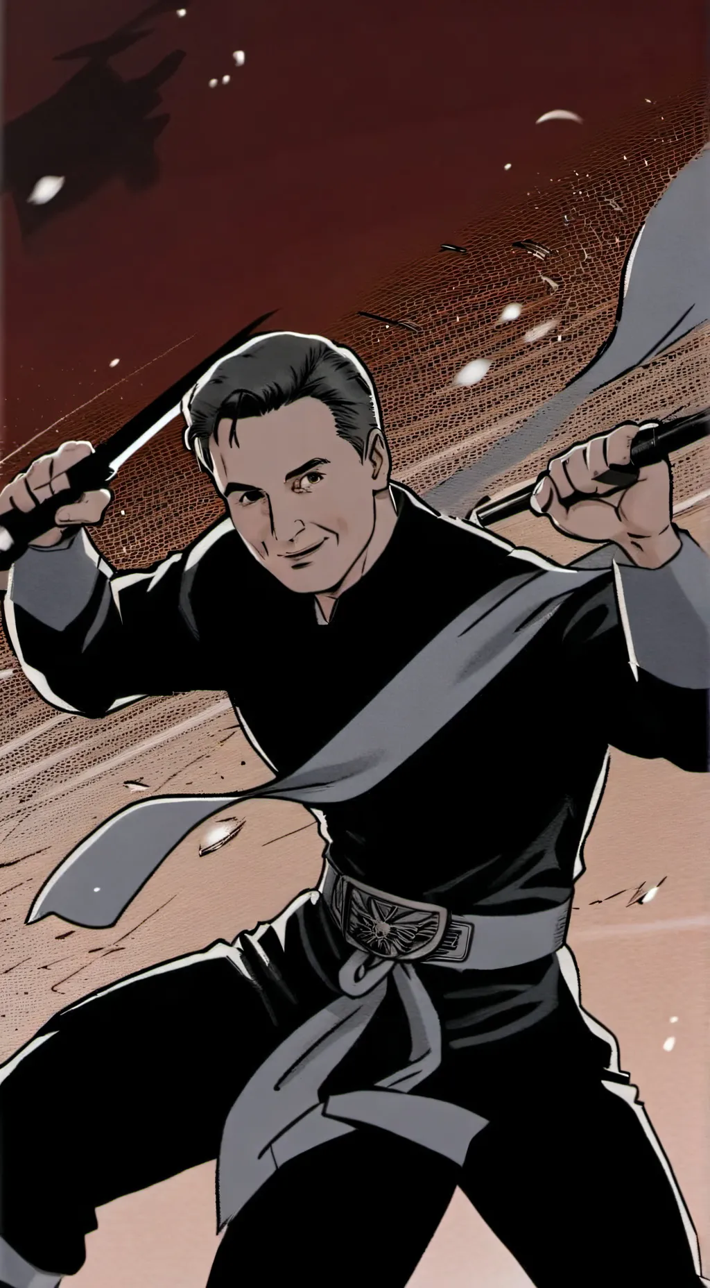 ai character: военком background