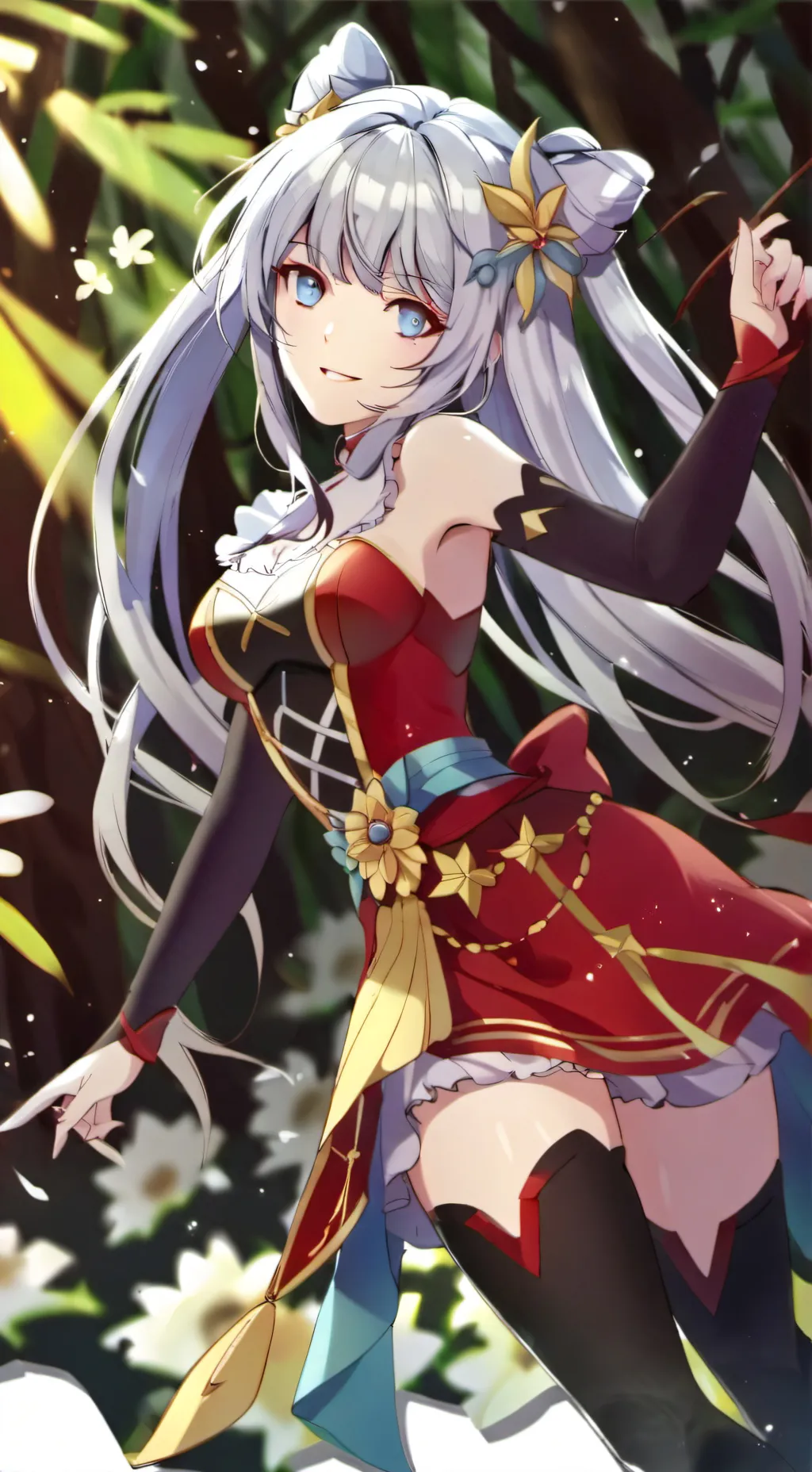 ai character: Розе background