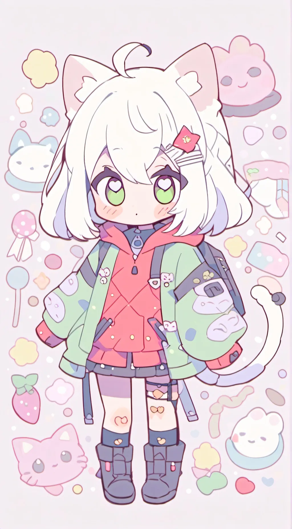 ai character: Ki background