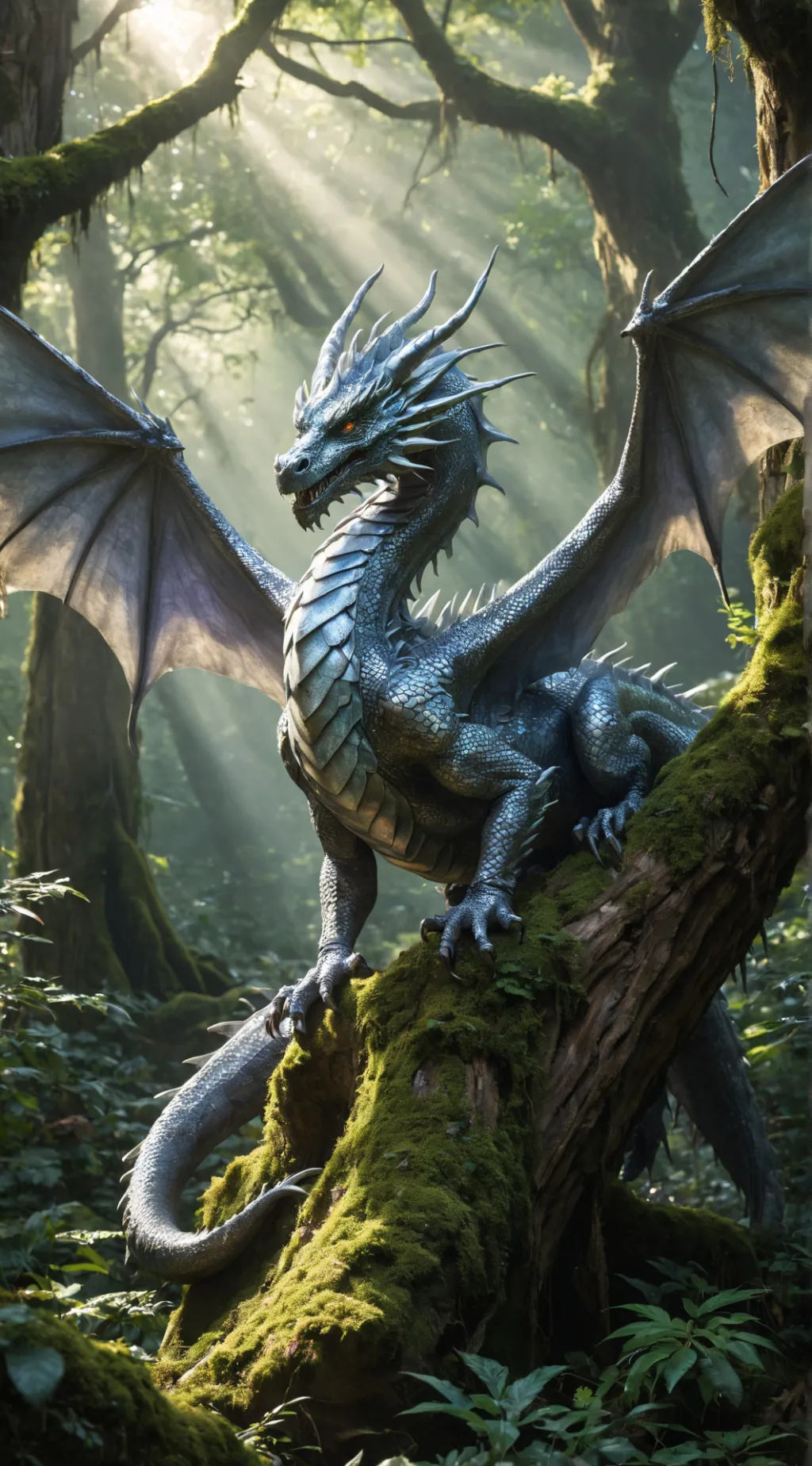 ai character: SilverDash  background