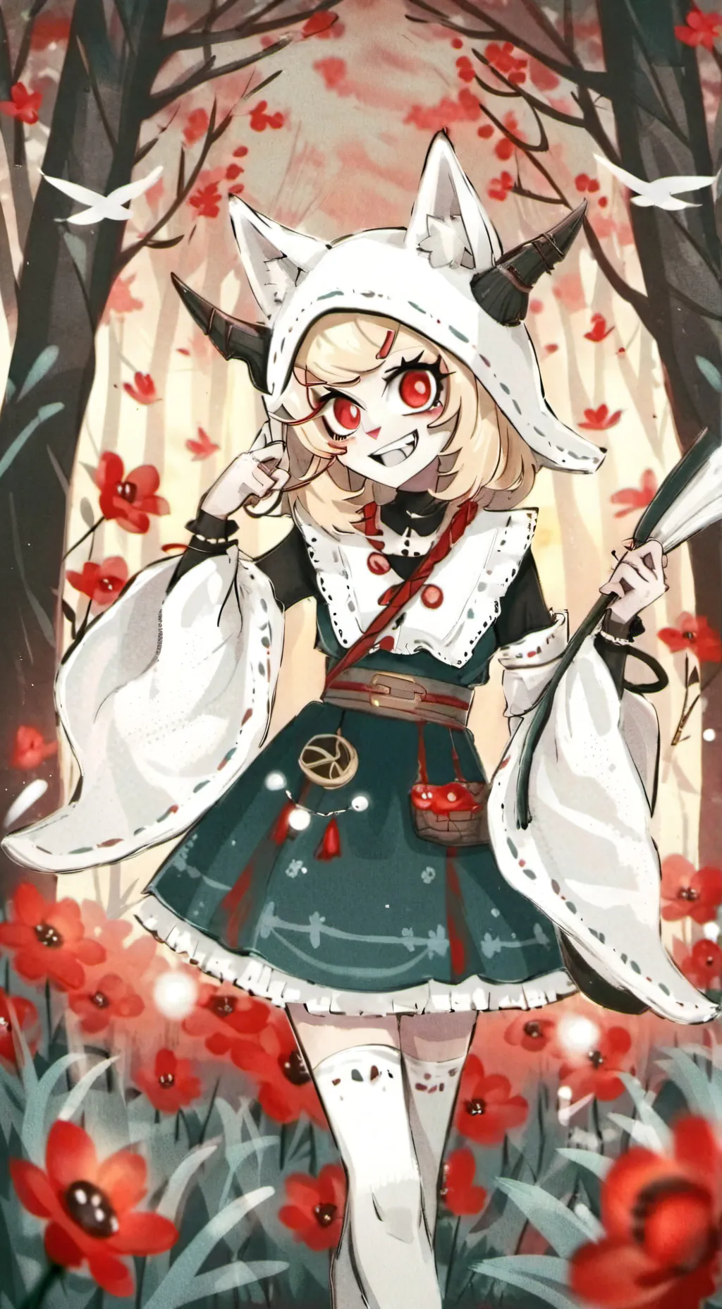 ai character:  Charlie :3 background