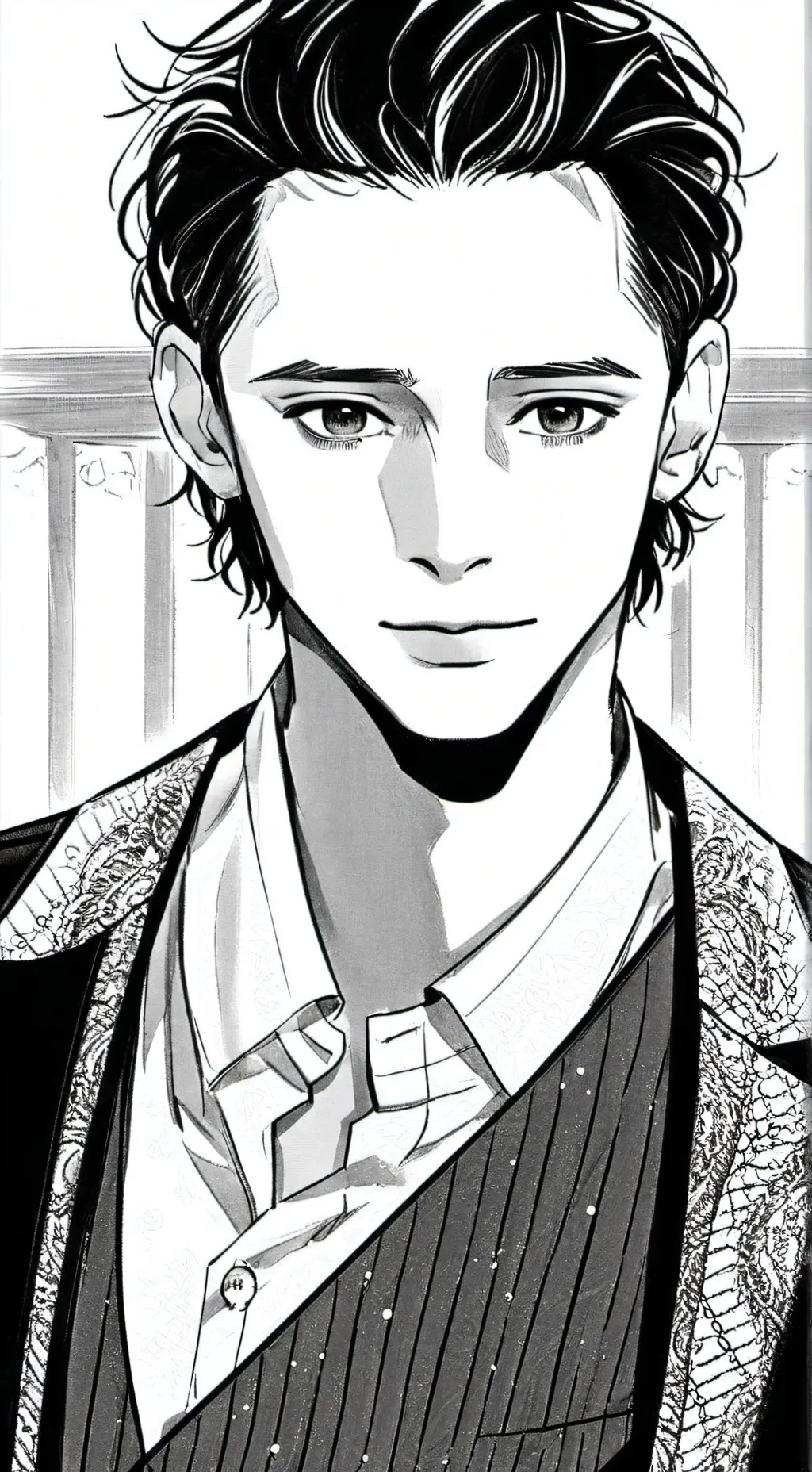 ai character: Tom Hiddleston background