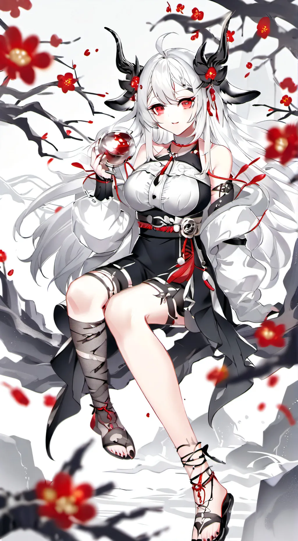 ai character: mona background